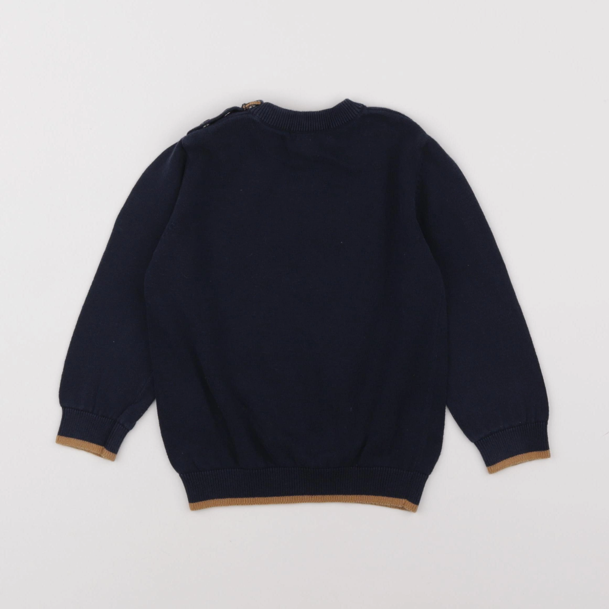 Vertbaudet - pull bleu - 4 ans