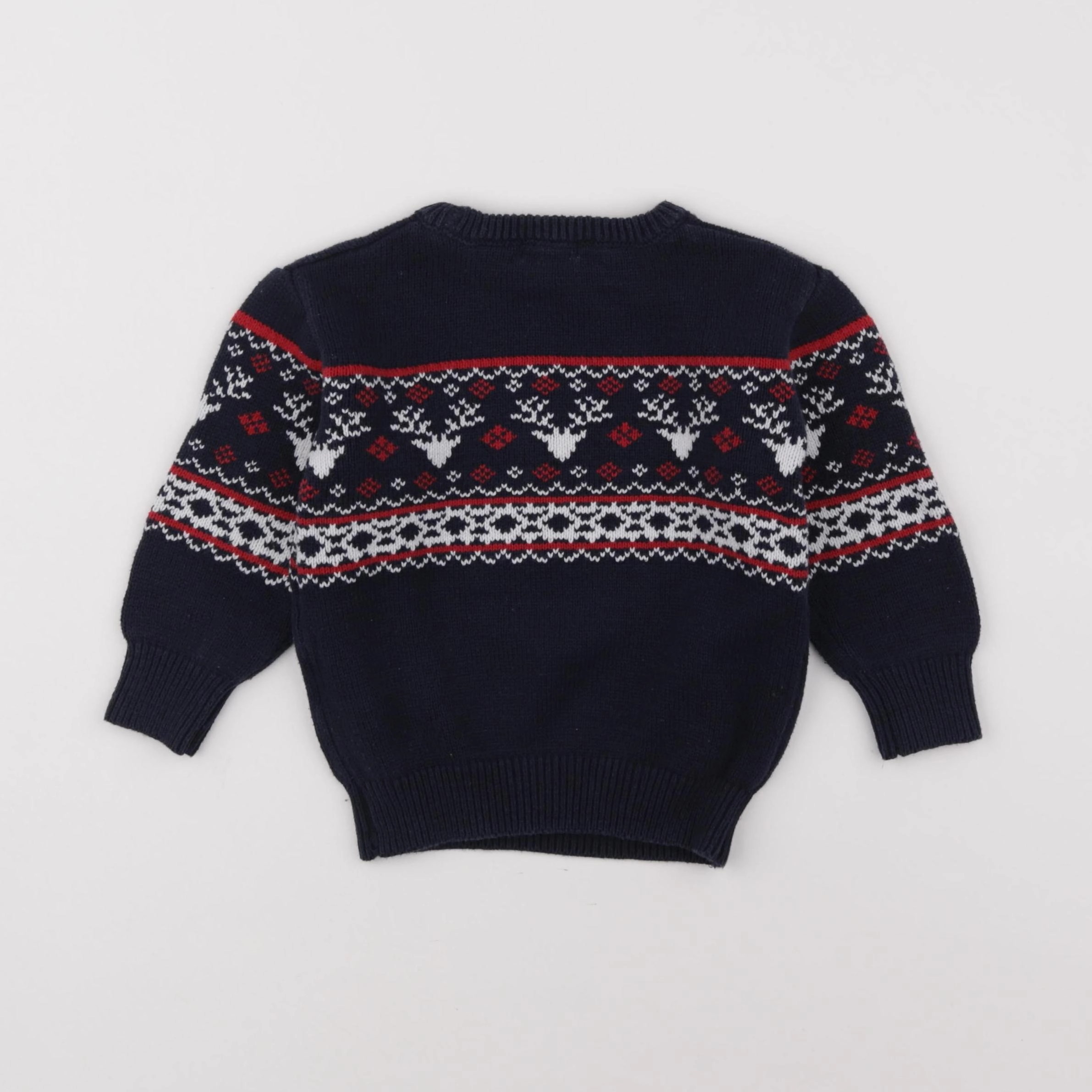 Vertbaudet - pull bleu - 3 ans
