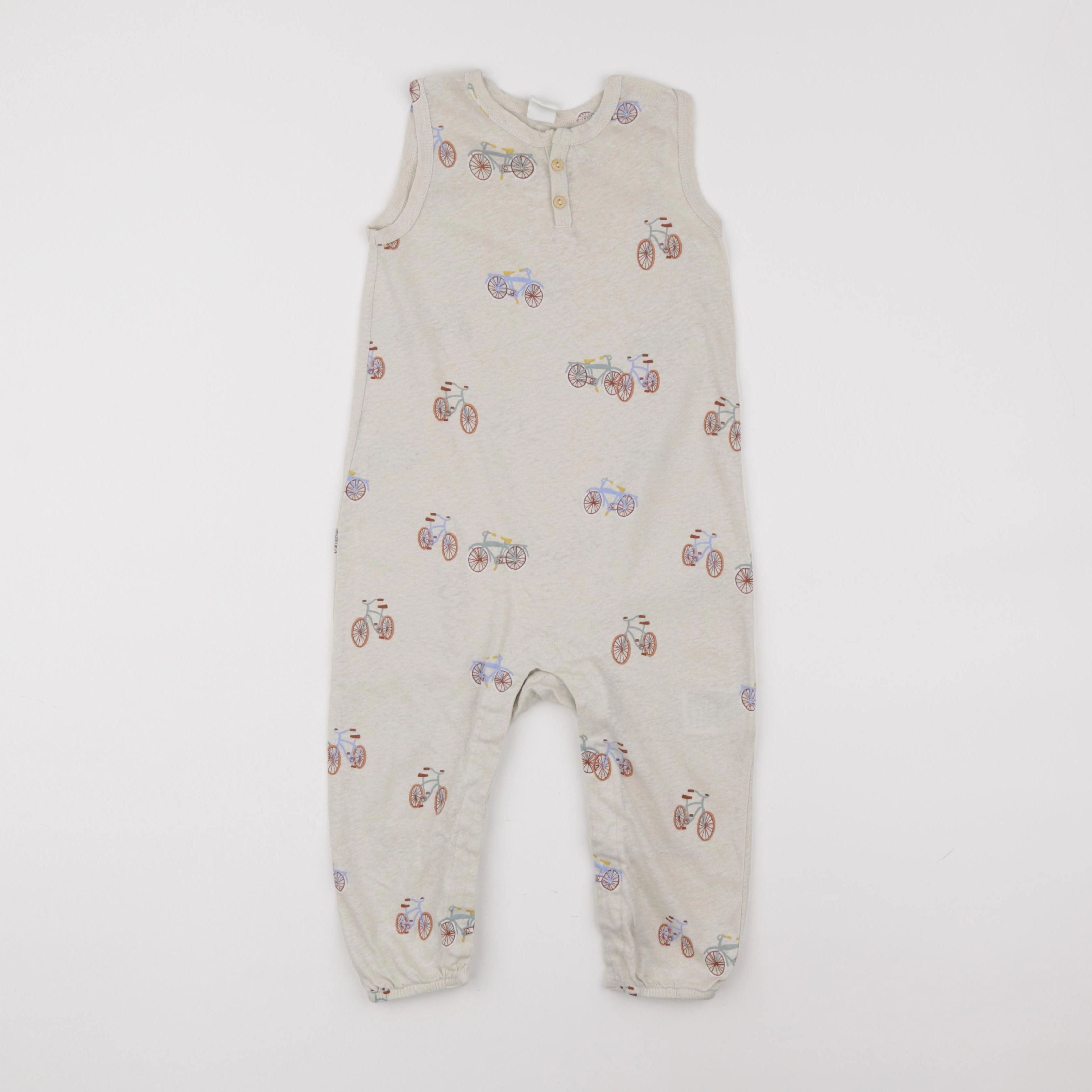 H&M - pyjama coton beige - 18/24 mois