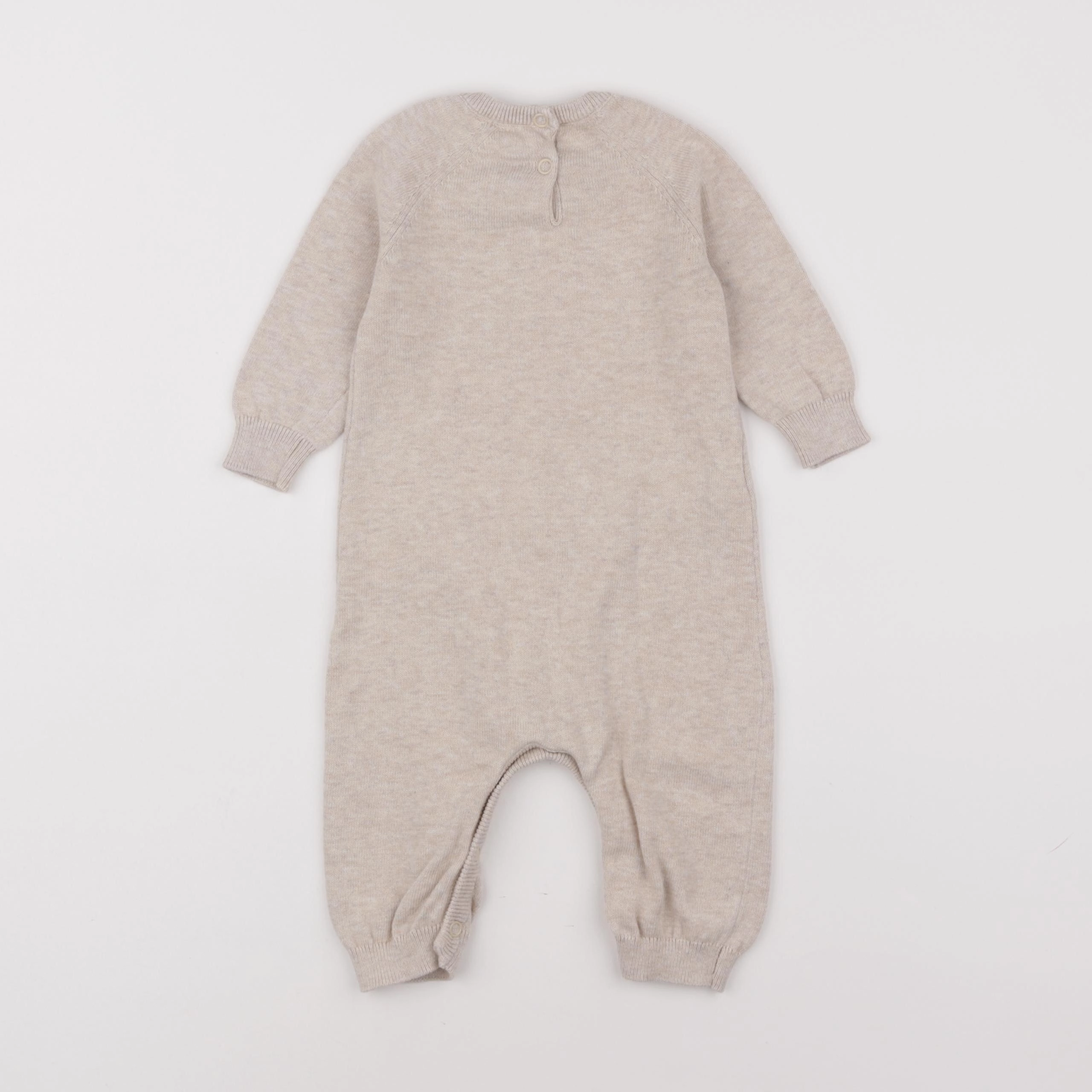 Mango - combinaison beige - 3/6 mois