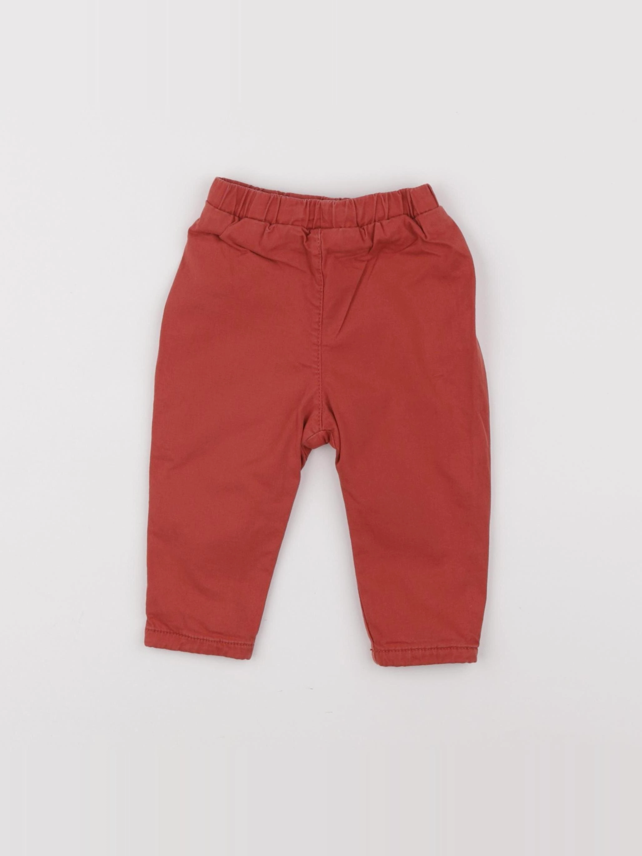 Tape à l'oeil - pantalon orange - 9 mois