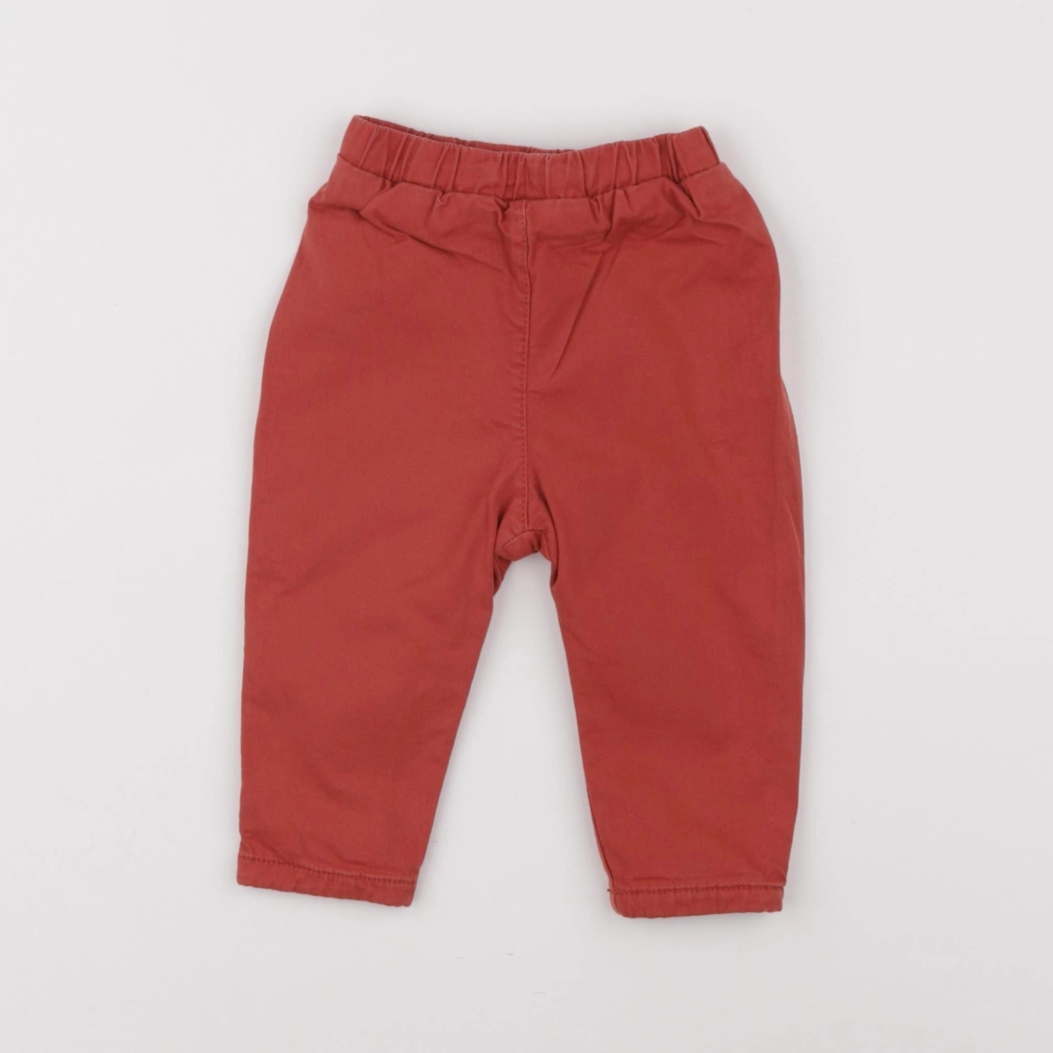 Tape à l'oeil - pantalon orange - 9 mois