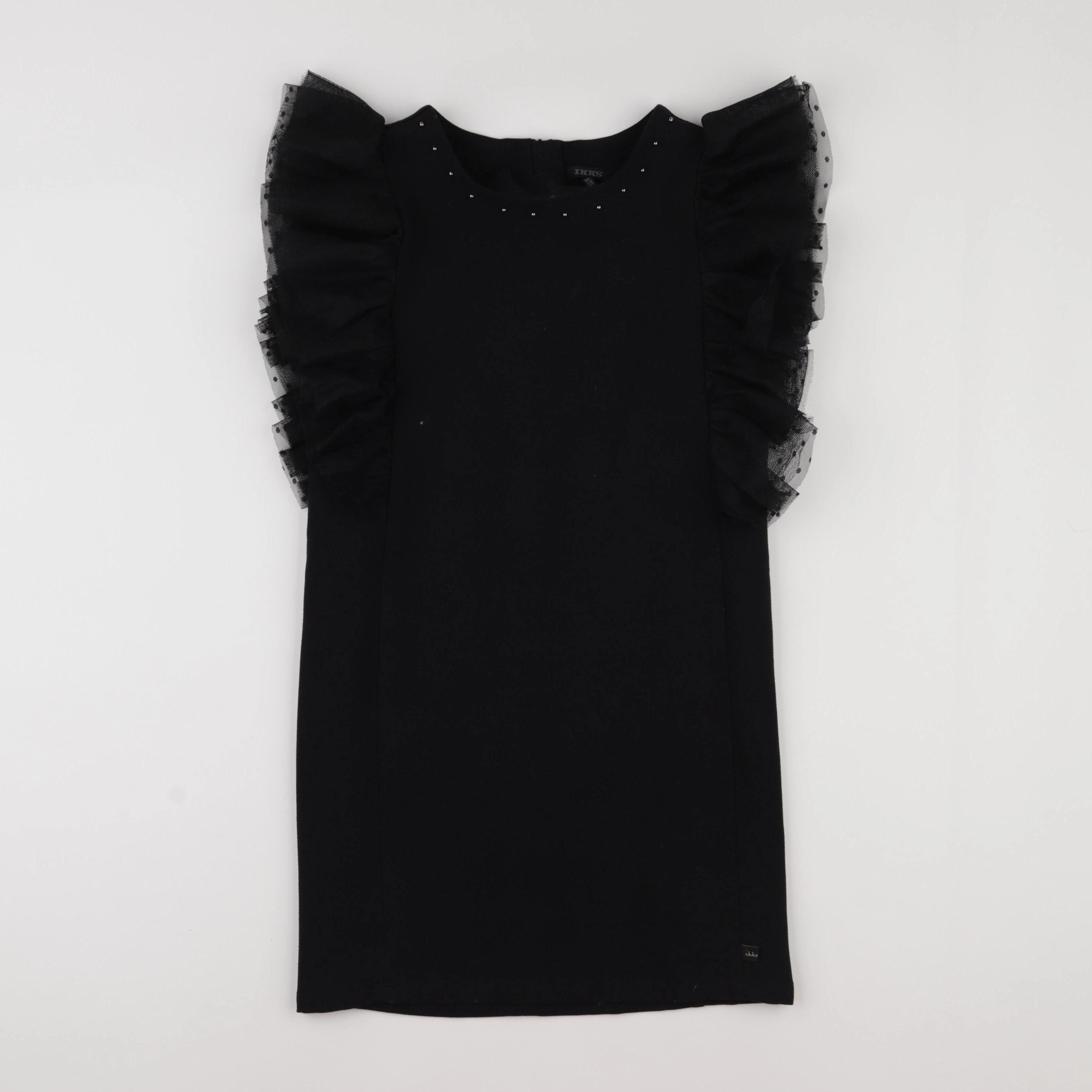 IKKS - robe noir - 8 ans