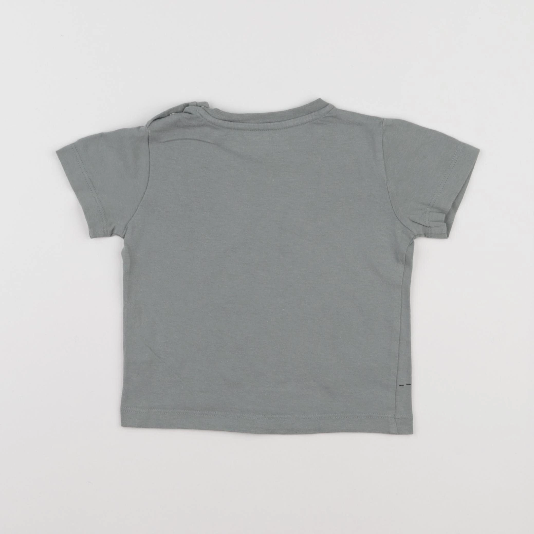 Boutchou - tee-shirt vert - 12 mois