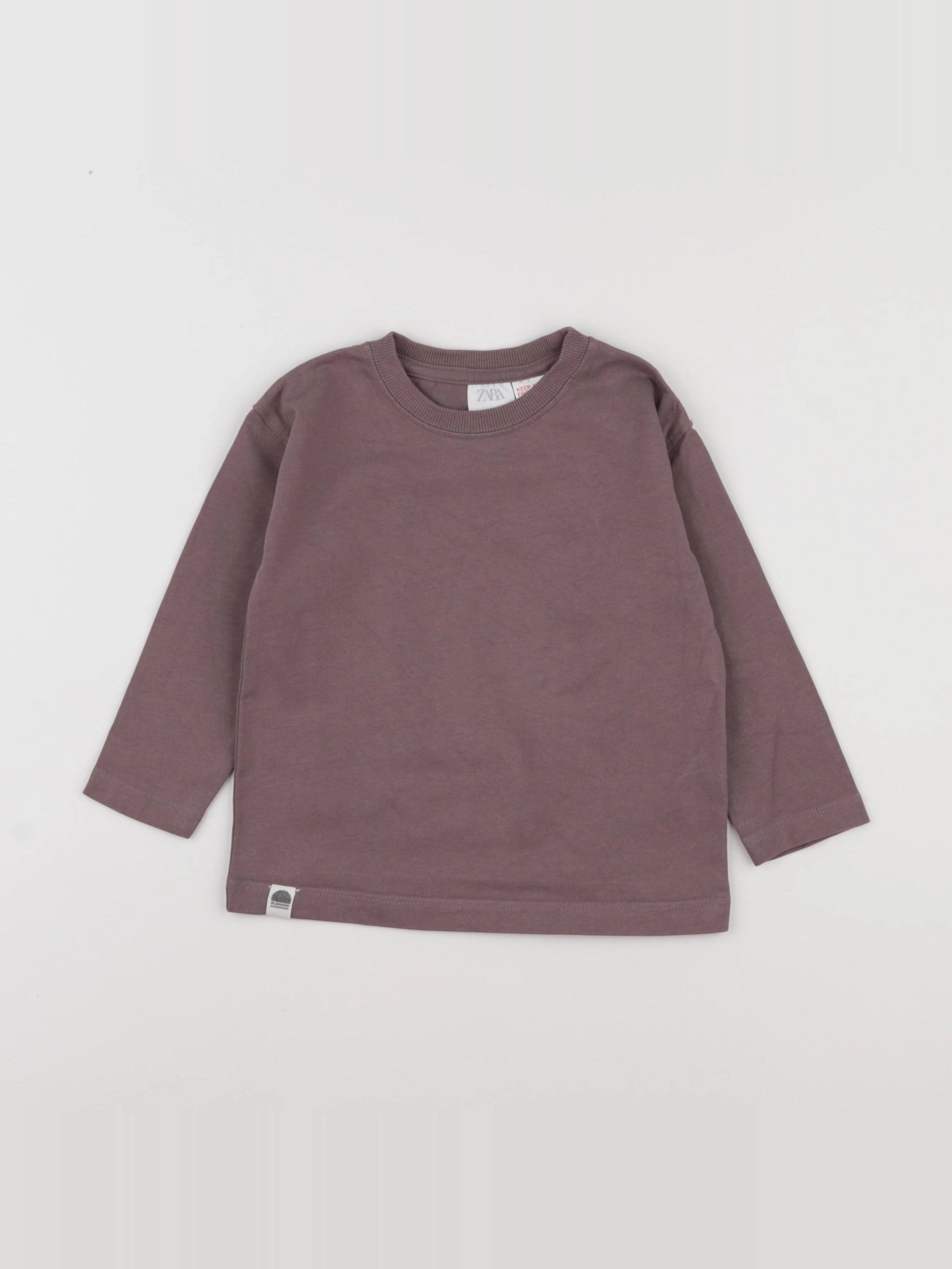 Zara - tee-shirt marron - 18 mois