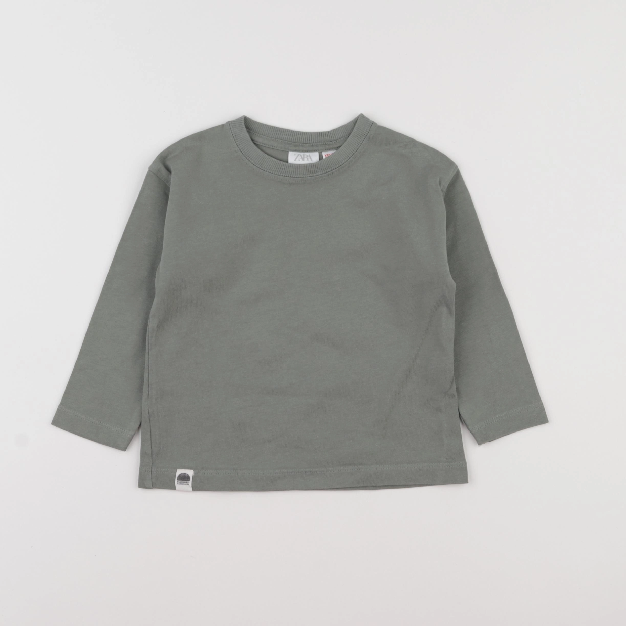 Zara - tee-shirt vert - 18 mois