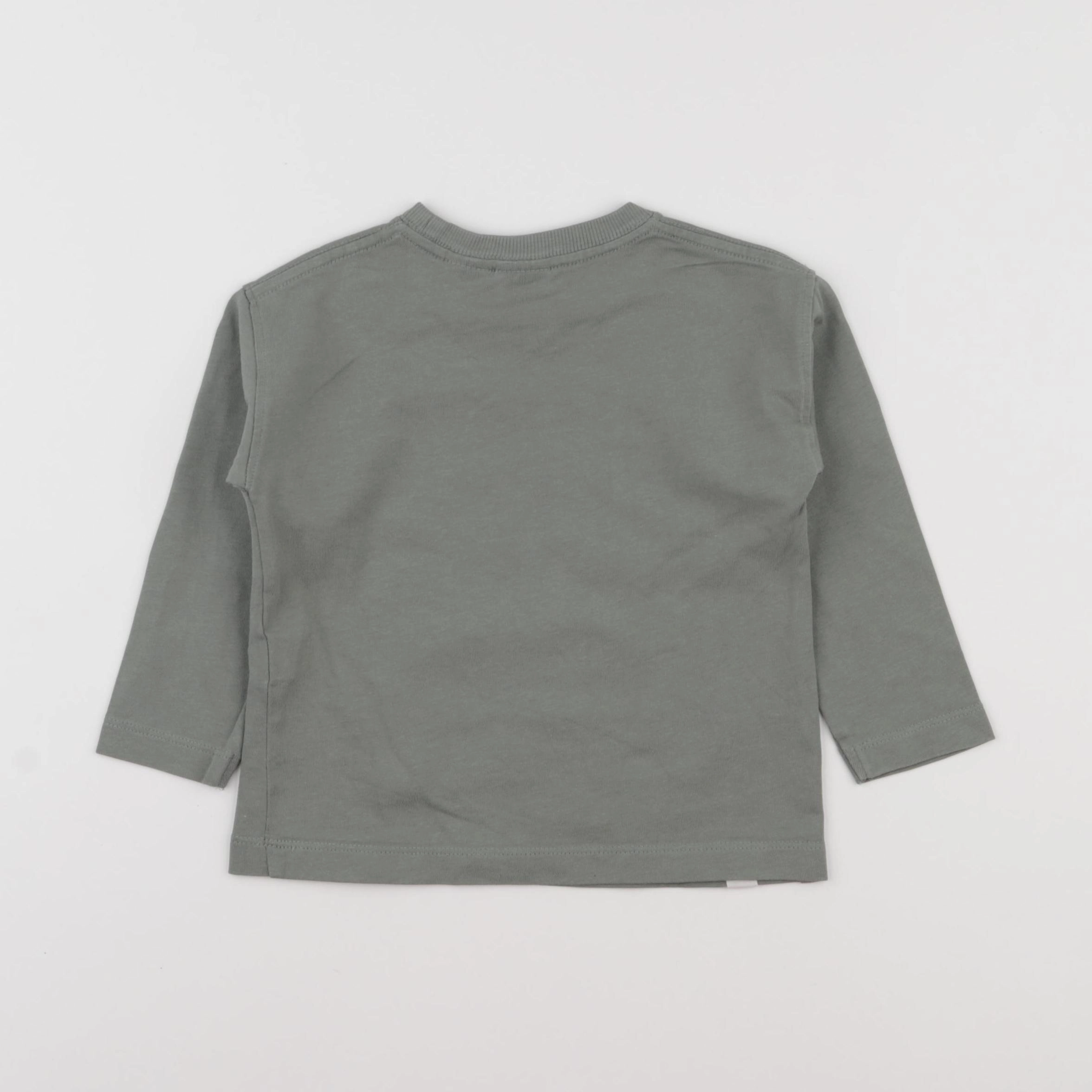 Zara - tee-shirt vert - 18 mois