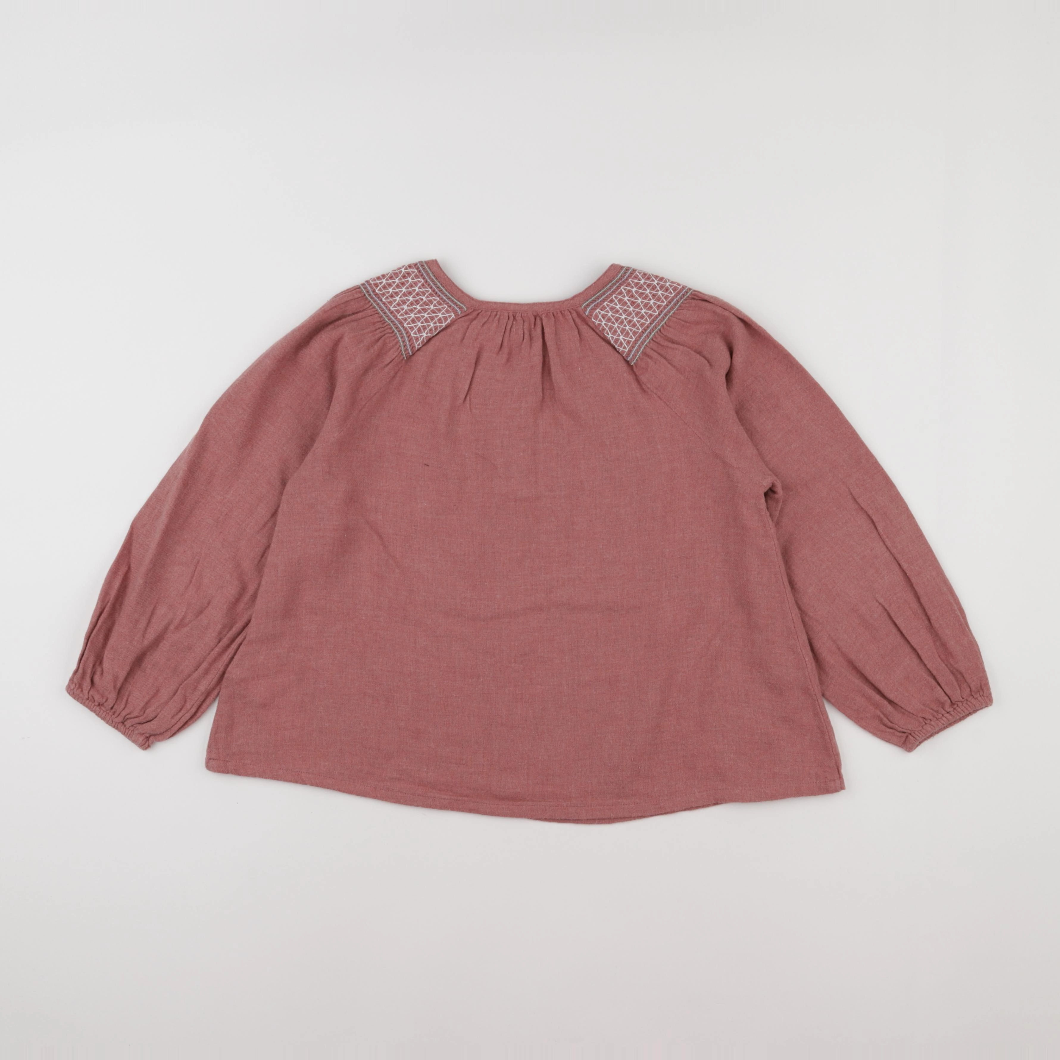 Cyrillus - blouse rose - 8 ans