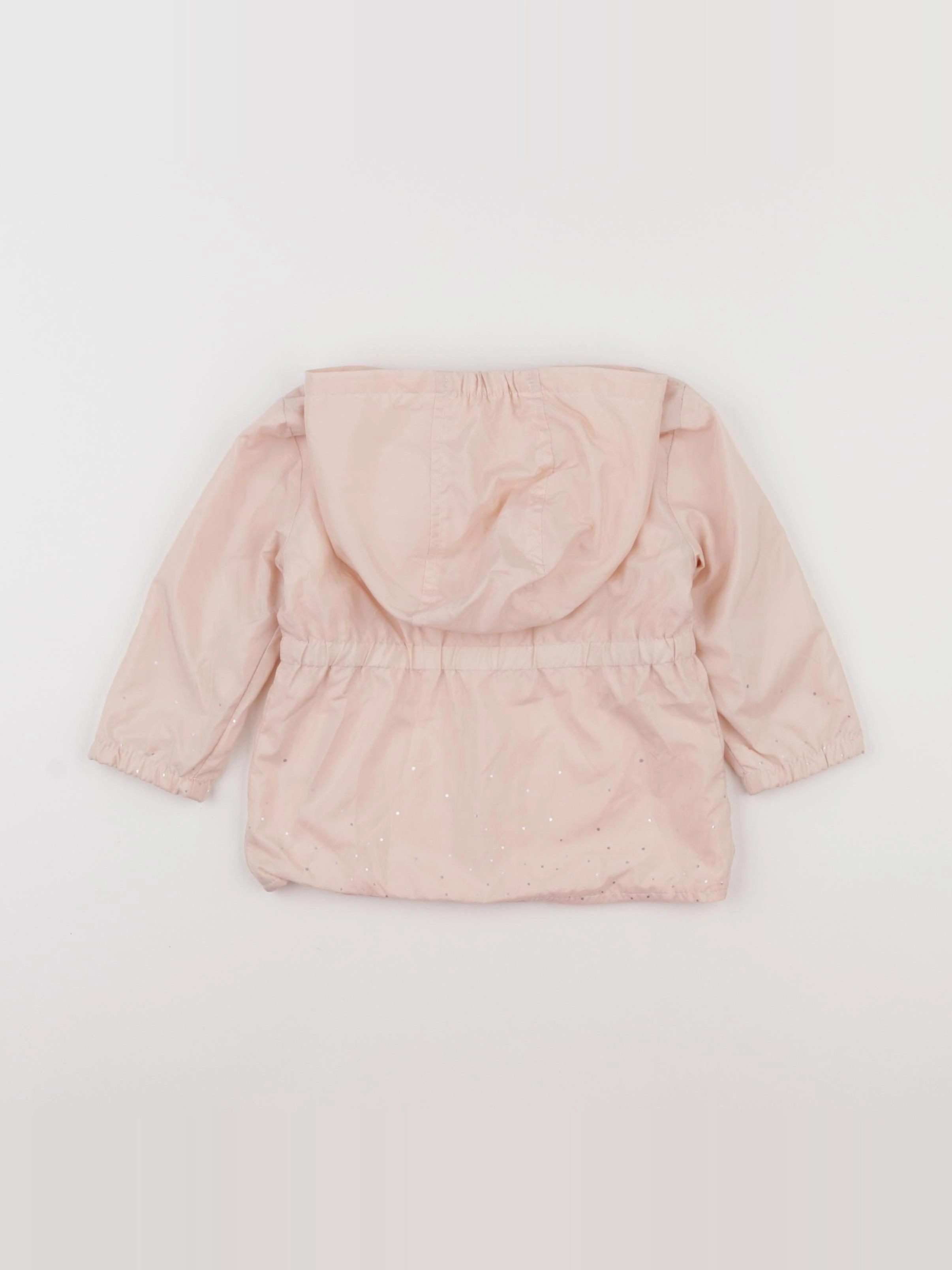 Carrément Beau - imperméable rose - 12 mois