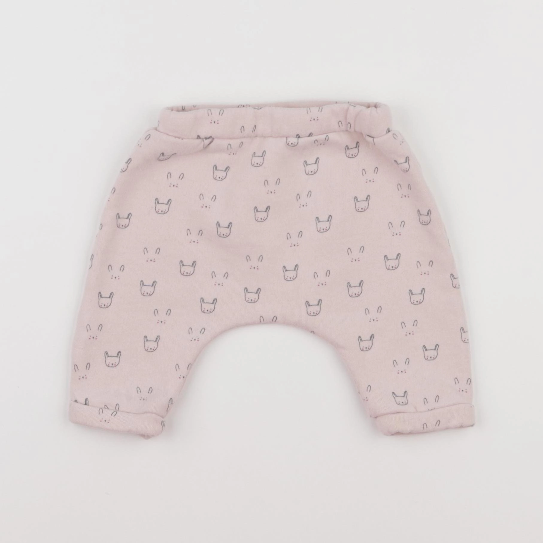 Boutchou - sarouel doublé rose - 3 mois