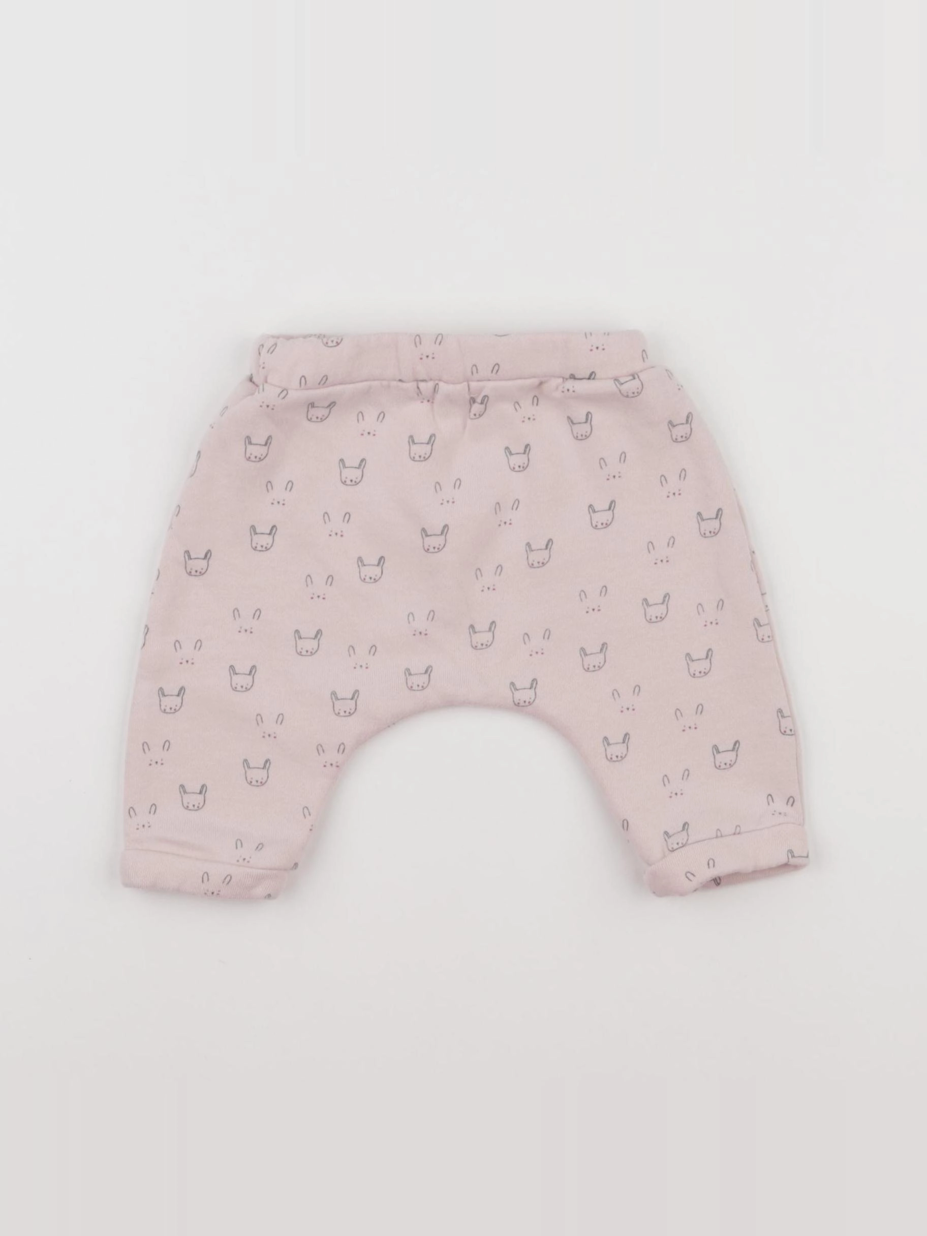 Boutchou - sarouel doublé rose - 3 mois