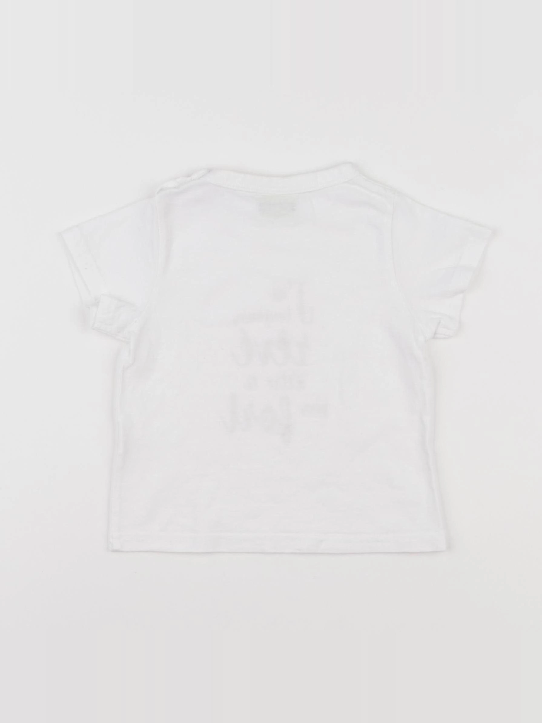 Tape à l'oeil - tee-shirt blanc - 12 mois
