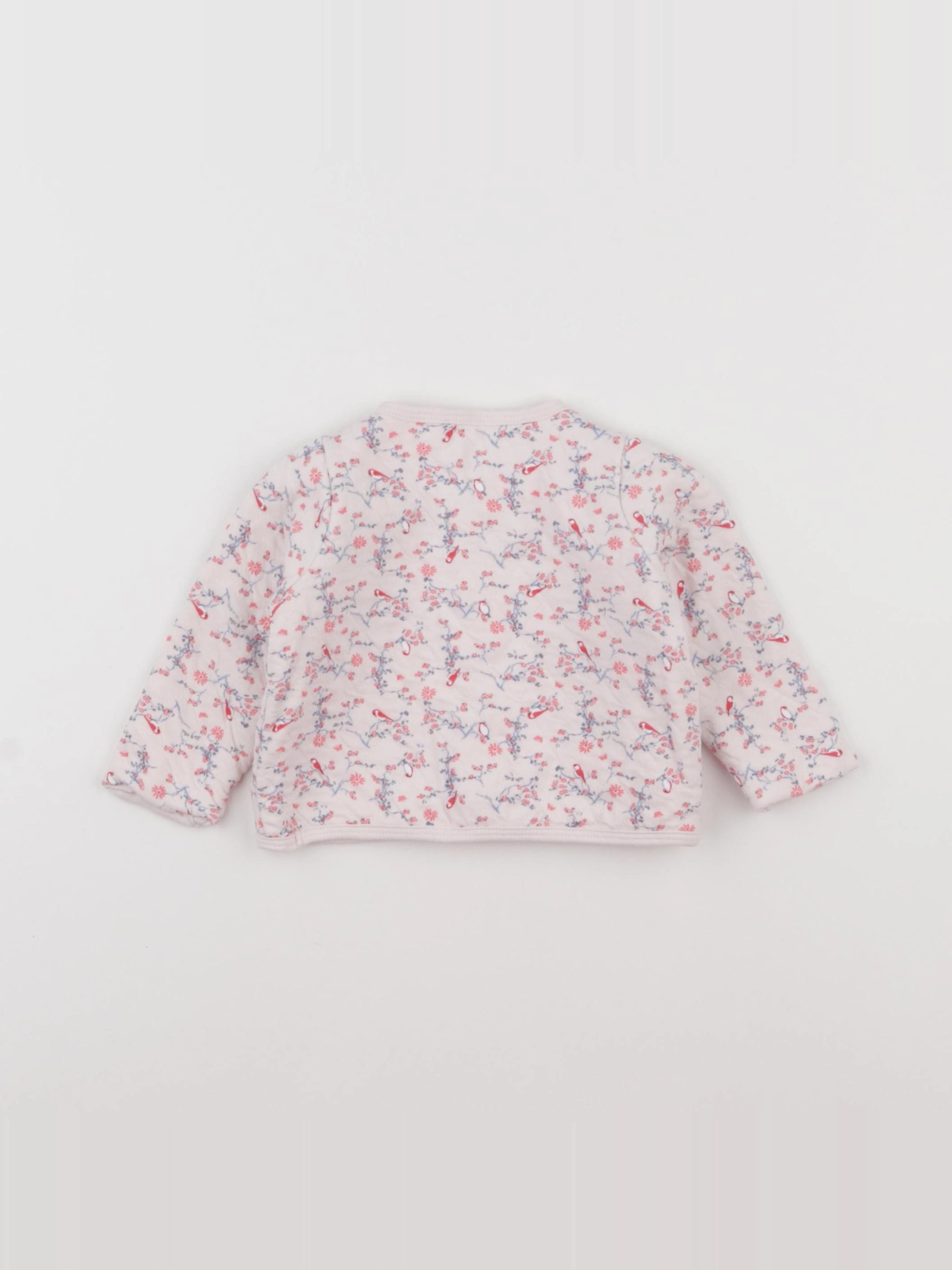 Petit Bateau - sweat rose - 6 mois