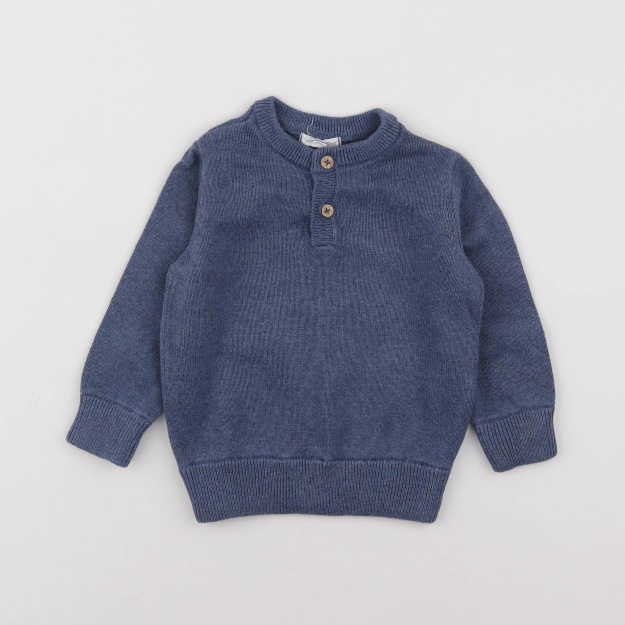 Vertbaudet - pull bleu - 2 ans