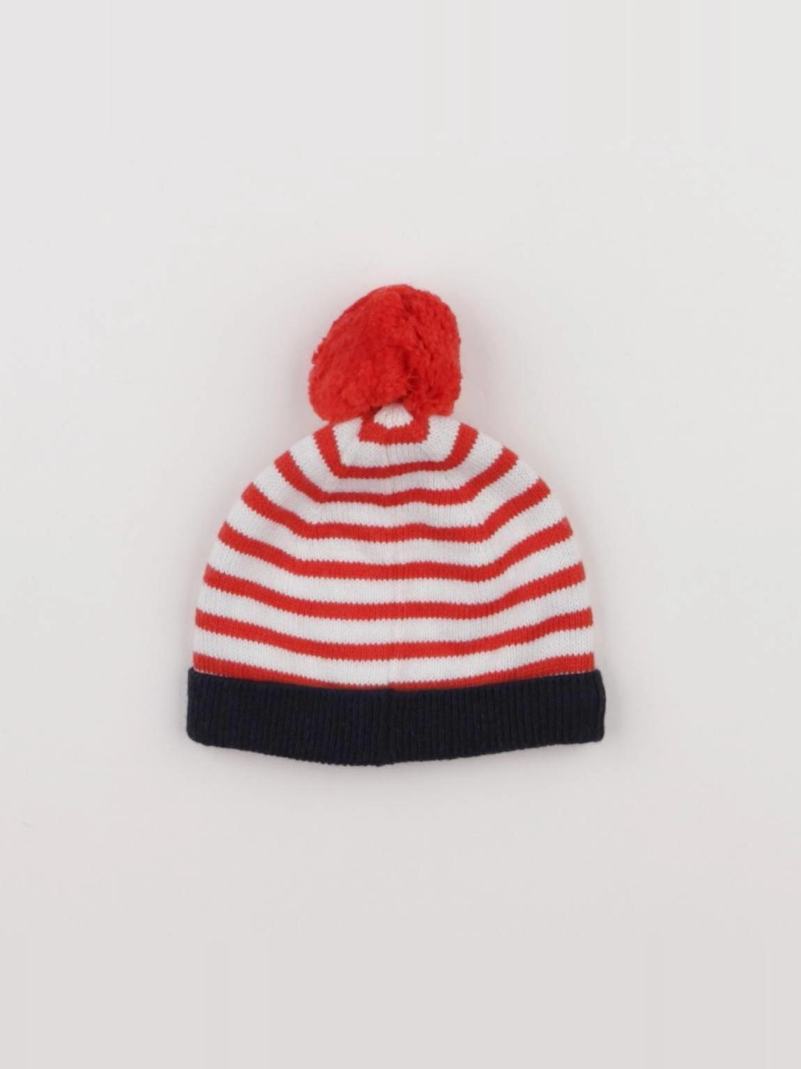 Jacadi - bonnet rouge - 3/6 mois