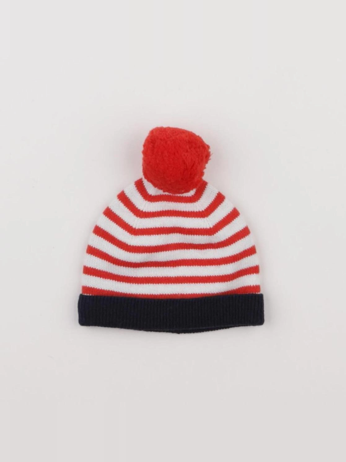Jacadi - bonnet rouge - 3/6 mois