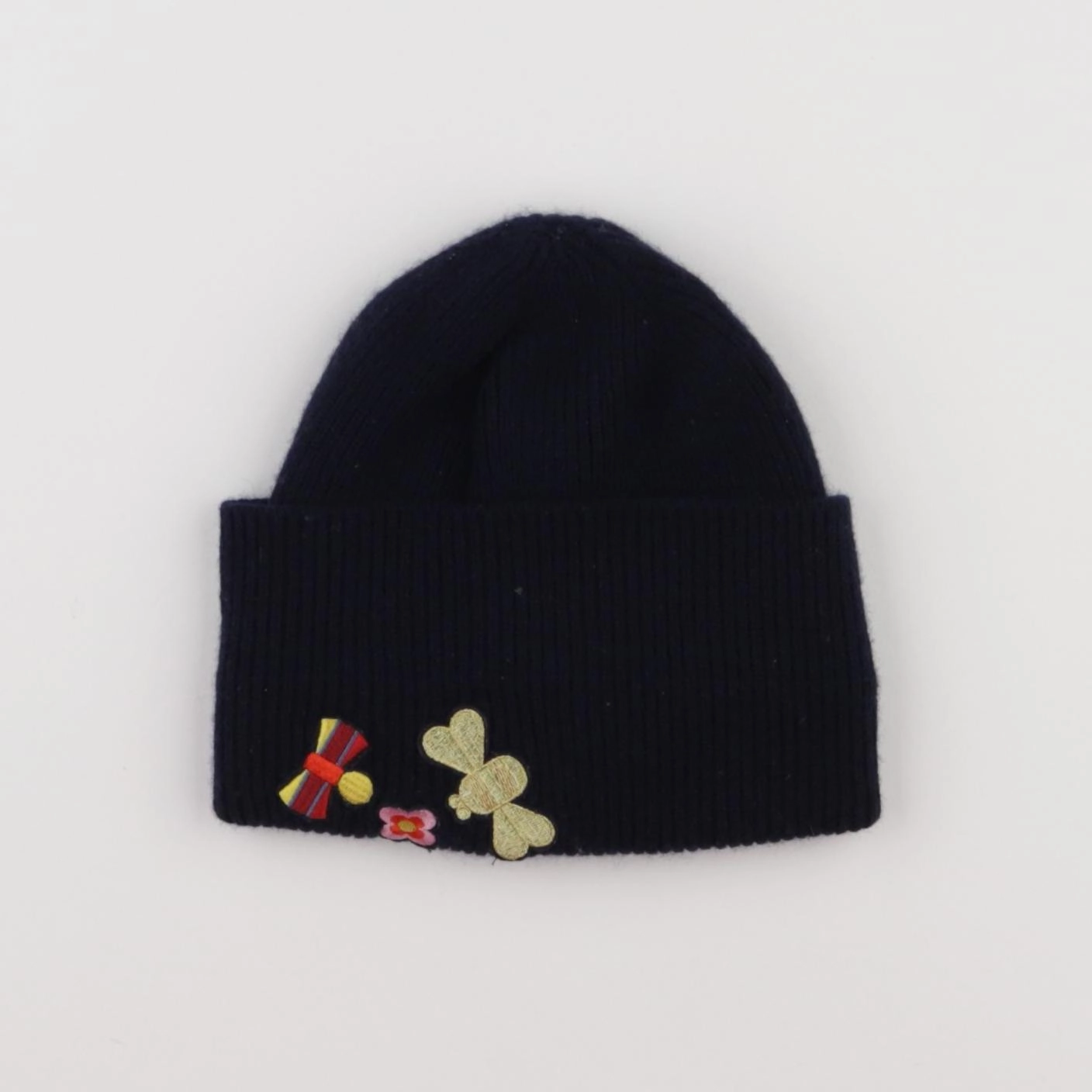 Jacadi - bonnet bleu - 6/8 ans