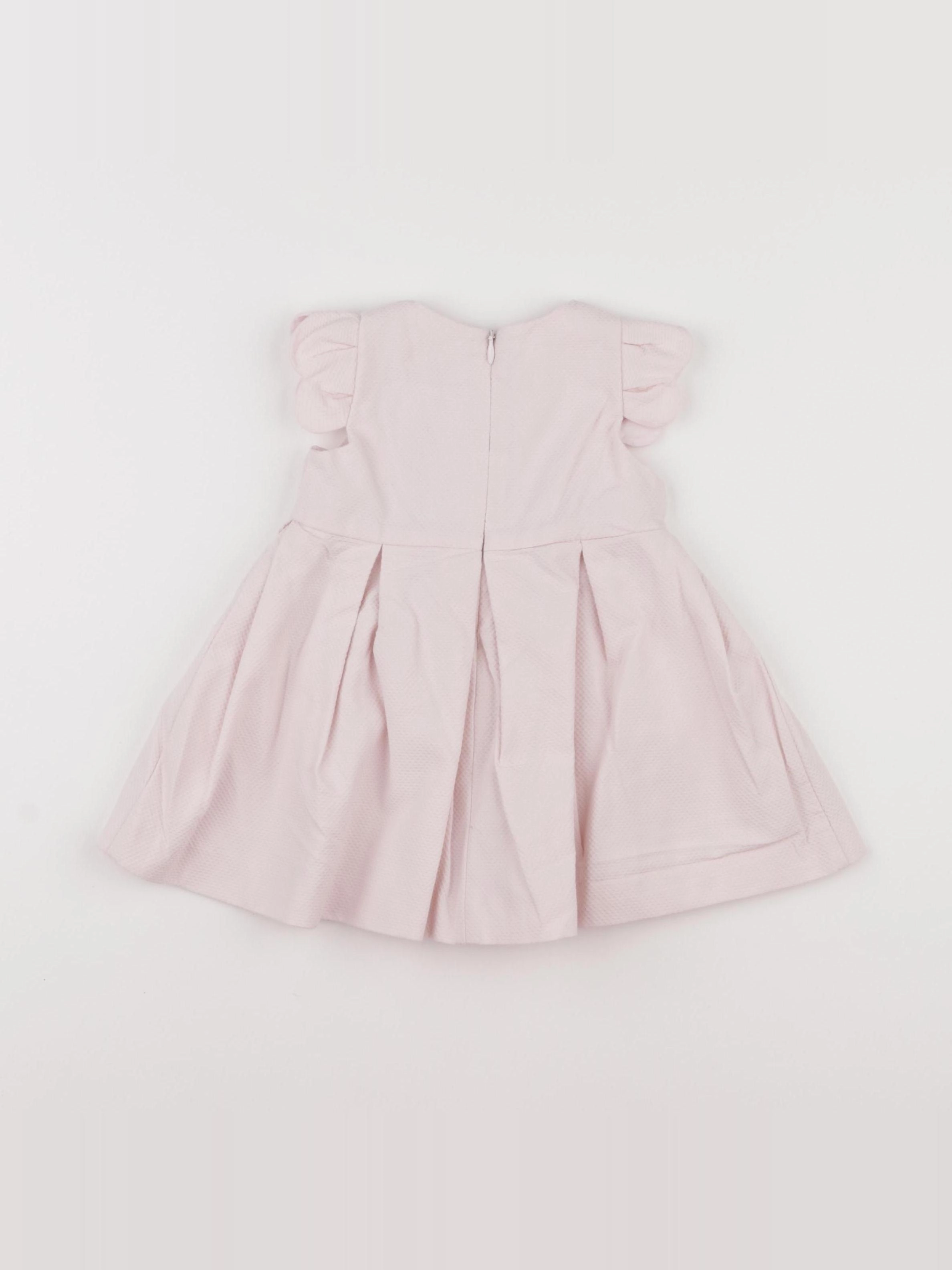 Jacadi - robe rose - 12 mois