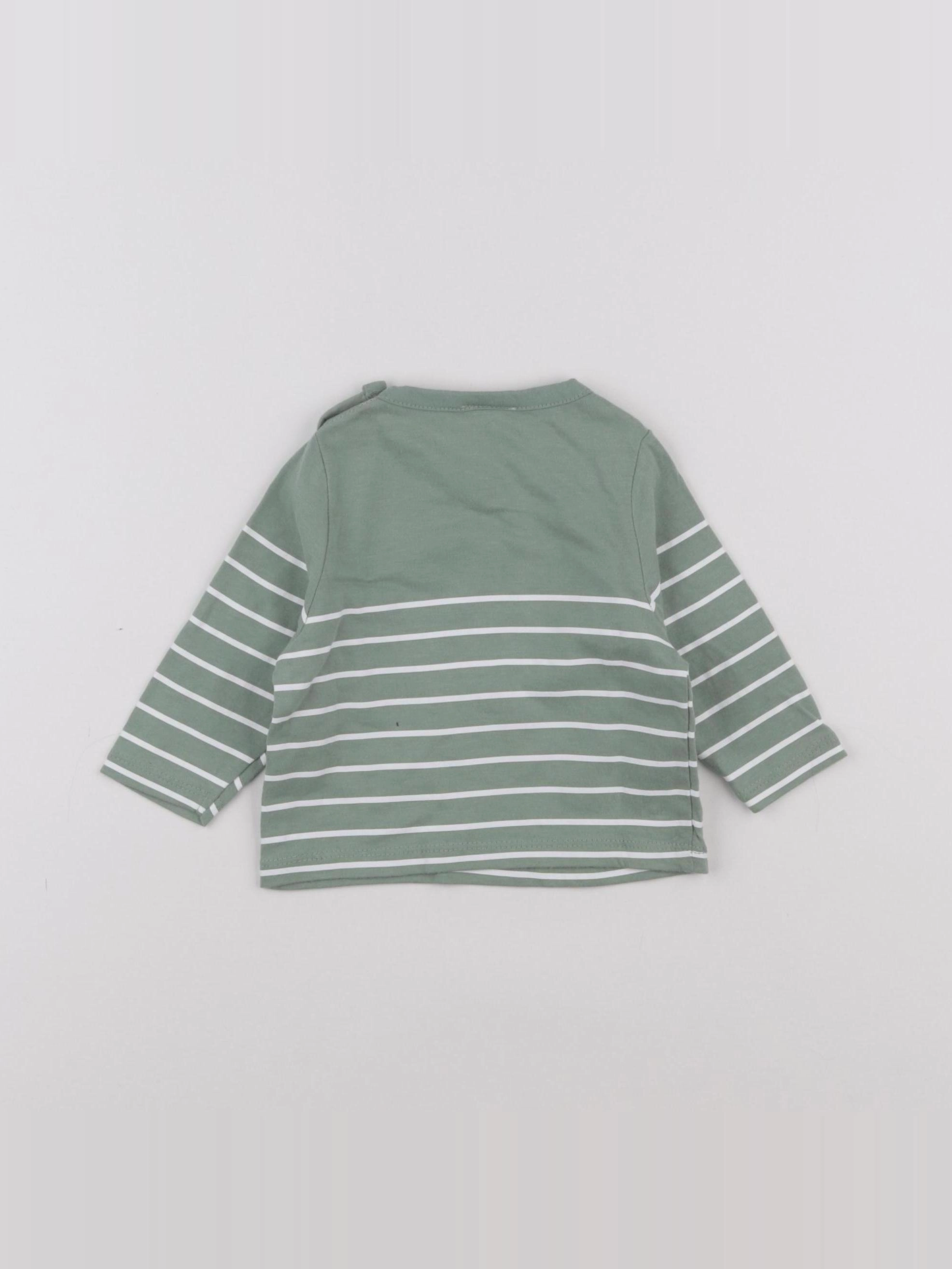Tape à l'oeil - tee-shirt vert - 3 mois