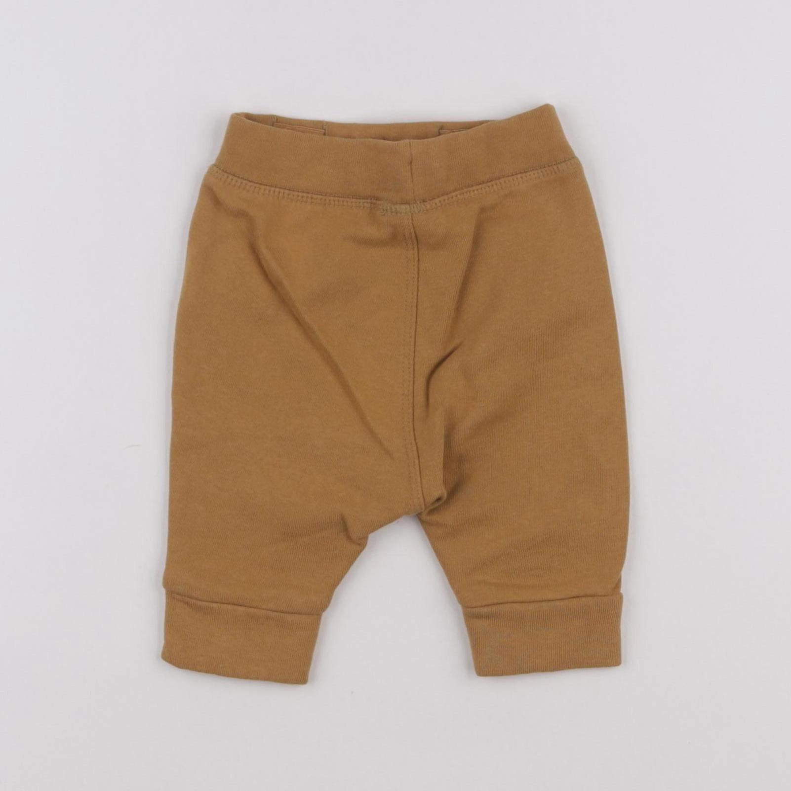 Tape à l'oeil - jogging doublé marron - 3 mois