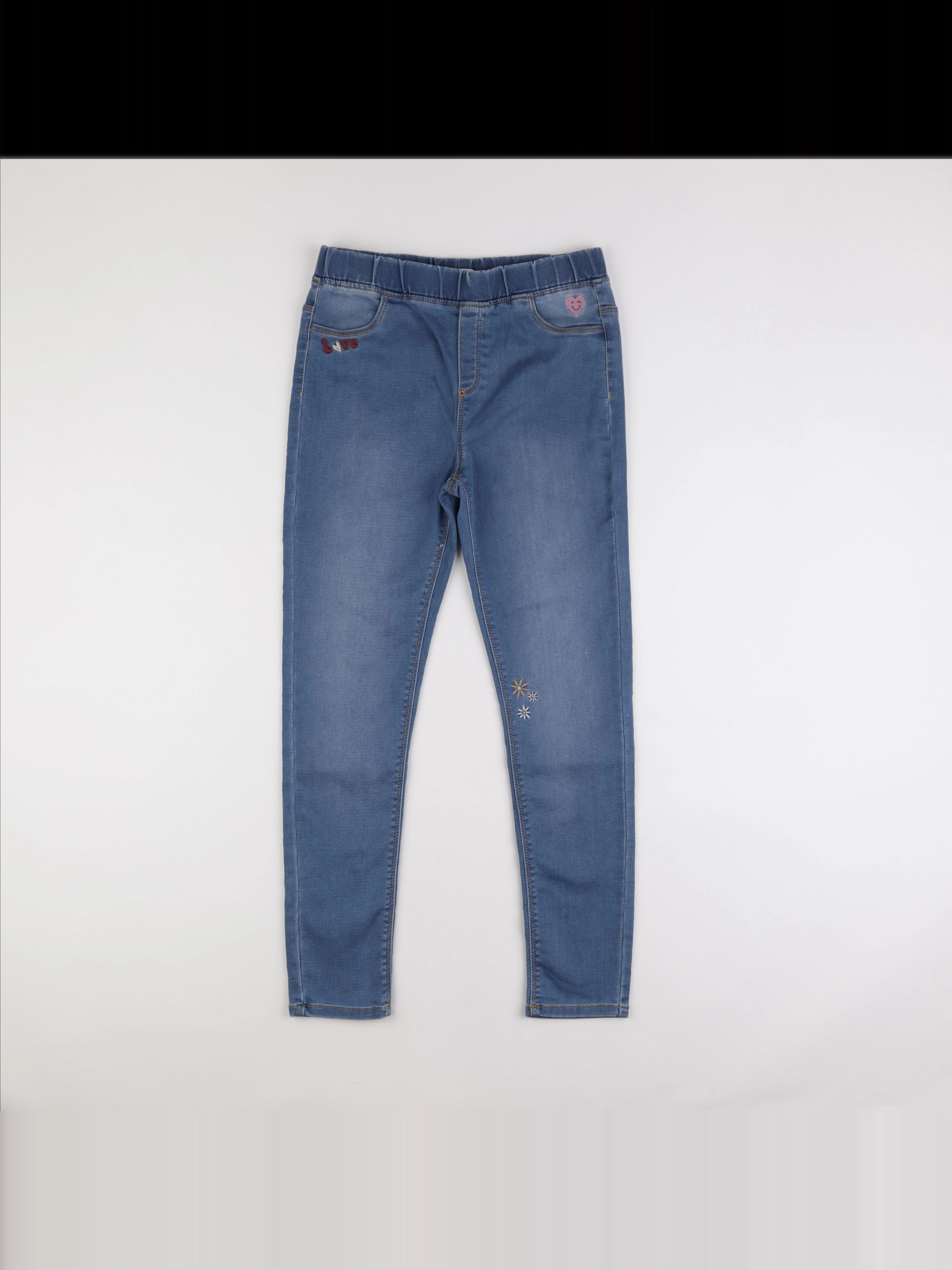Vertbaudet - jegging bleu - 14 ans