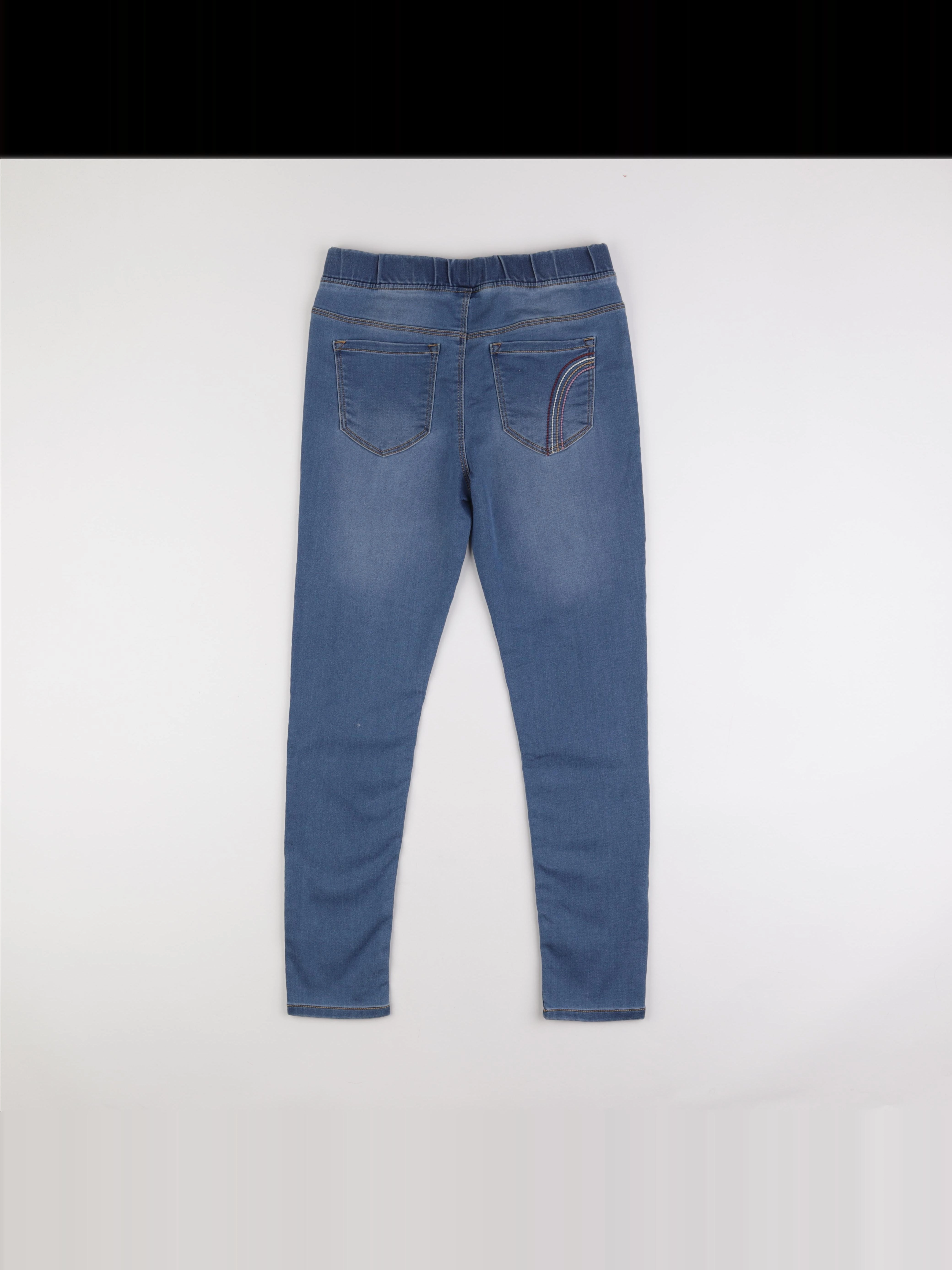 Vertbaudet - jegging bleu - 14 ans