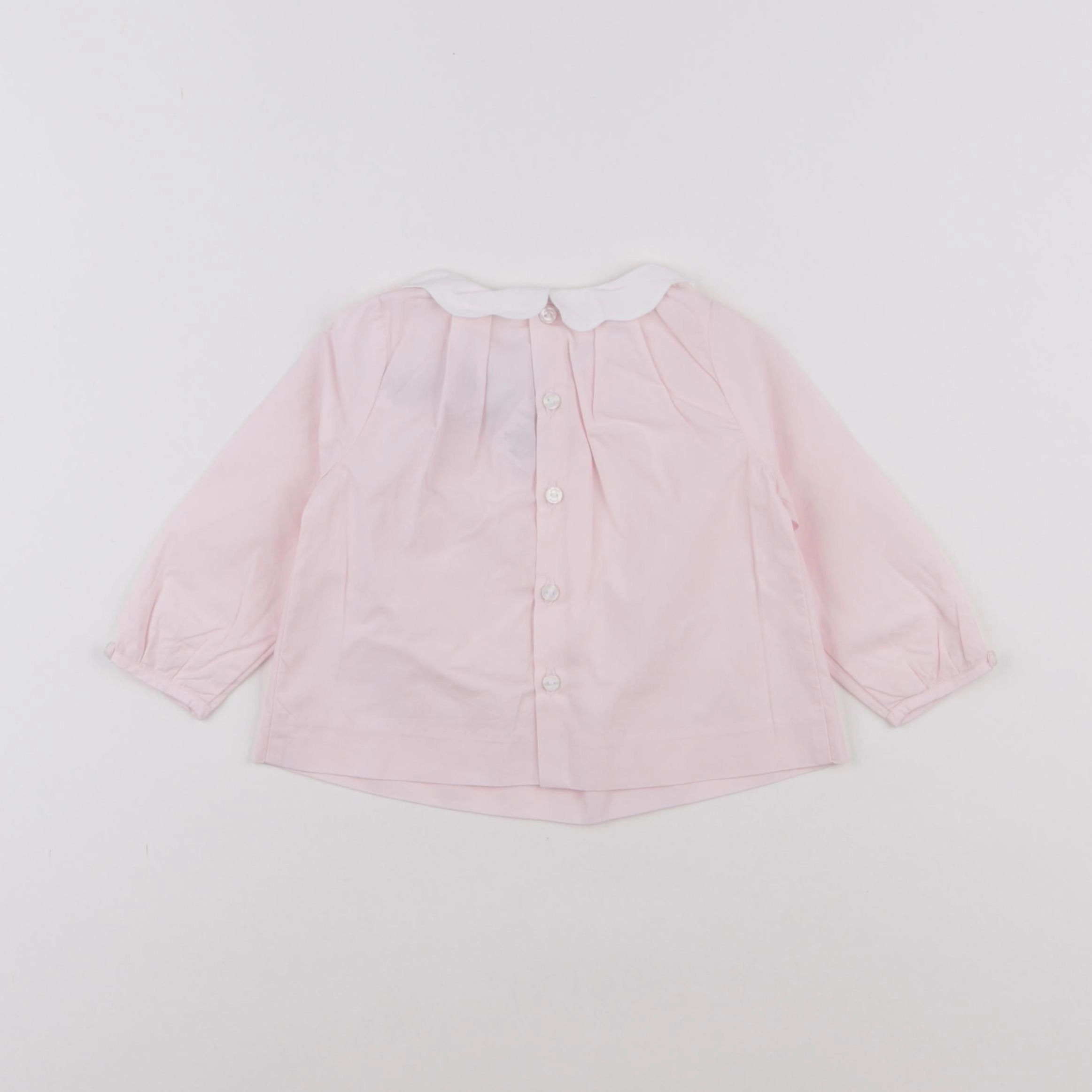 Jacadi - blouse rose - 6 mois