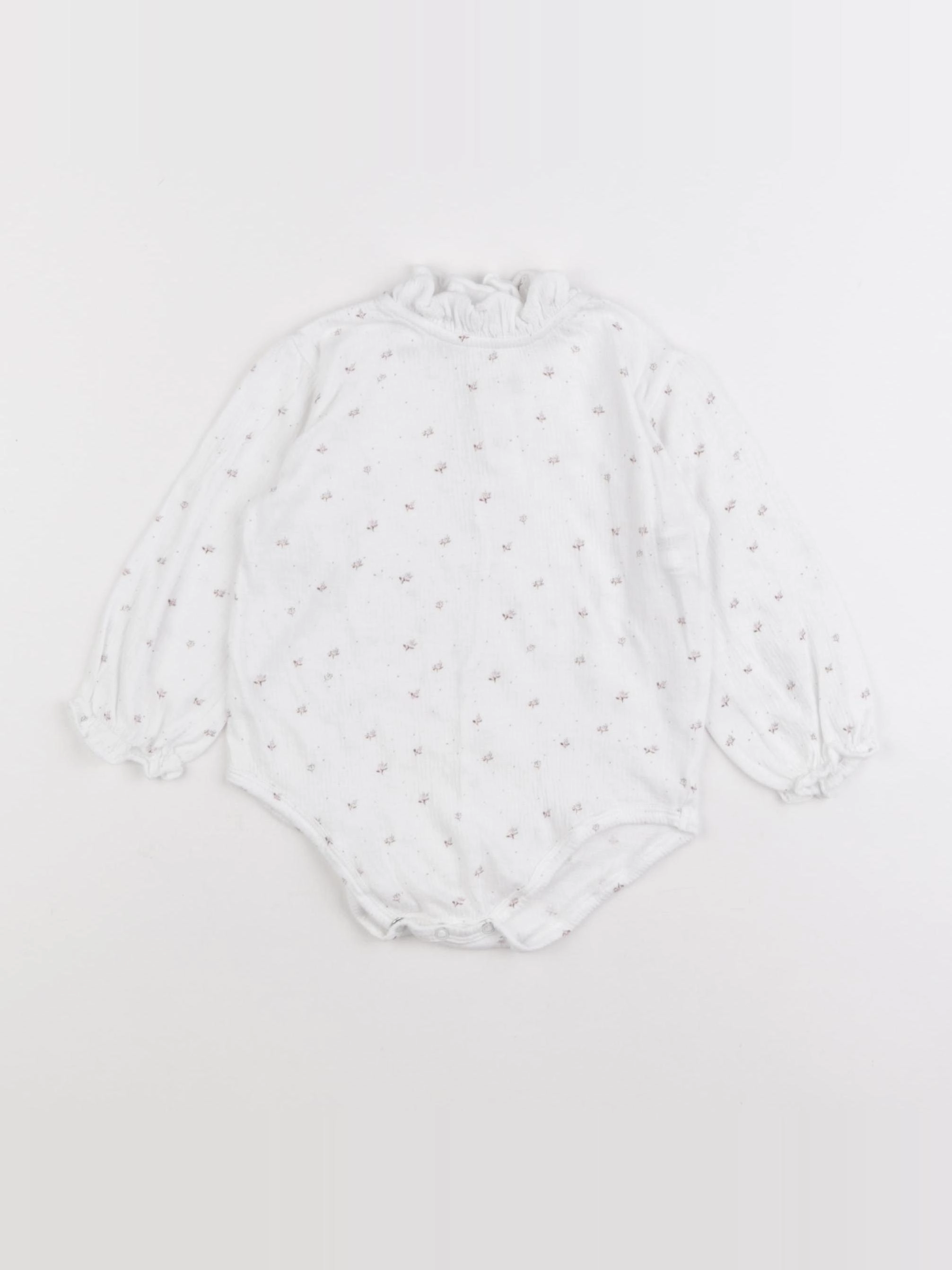 Zara - combinaison blanc - 12/18 mois