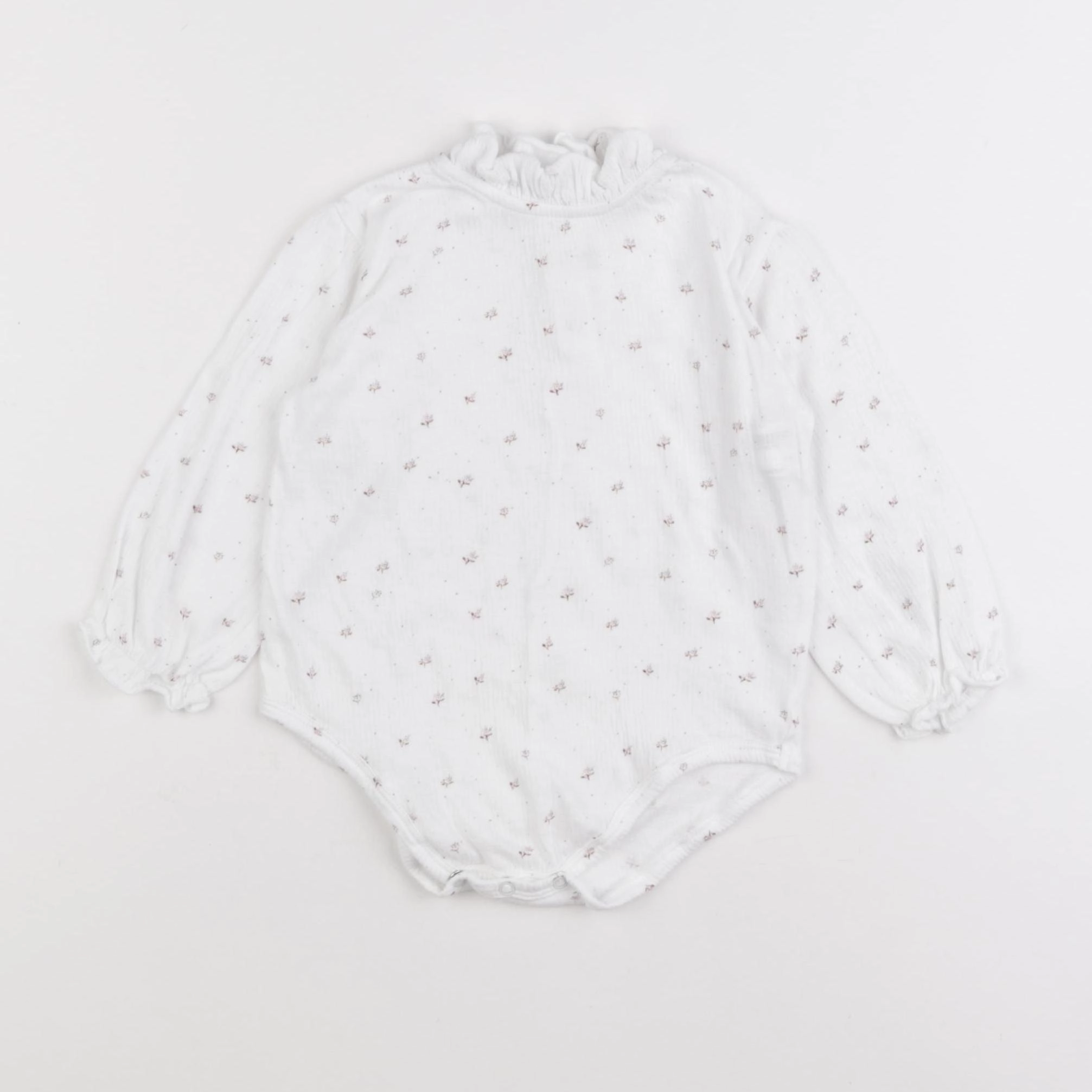 Zara - combinaison blanc - 12/18 mois