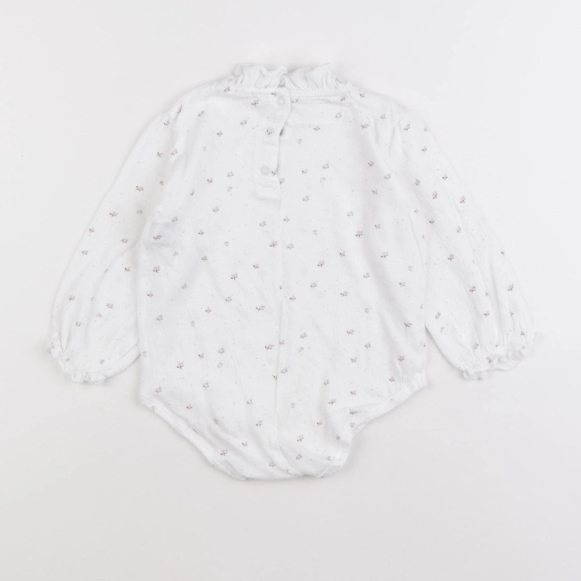 Zara - combinaison blanc - 12/18 mois