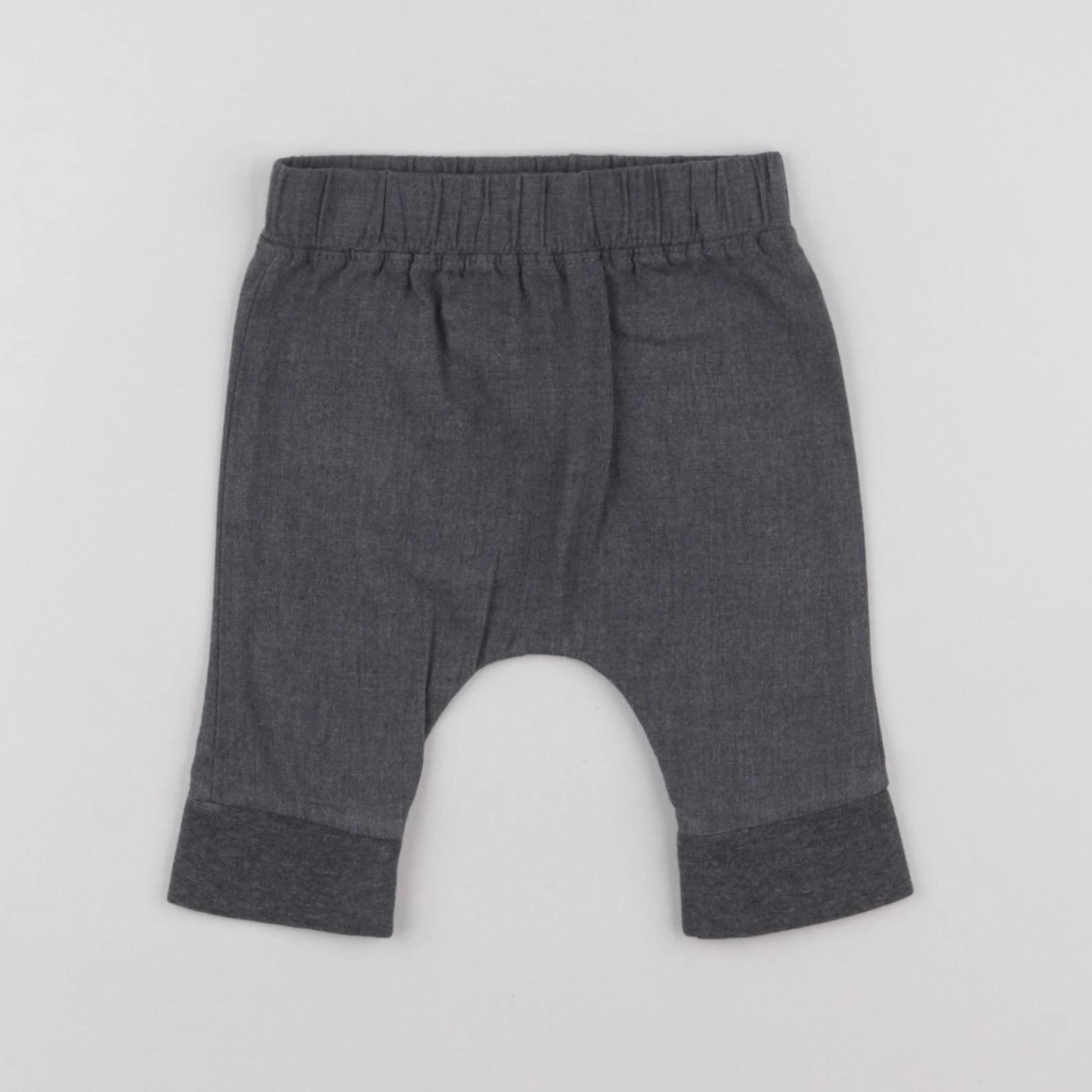Jacadi - pantalon gris - 3 mois