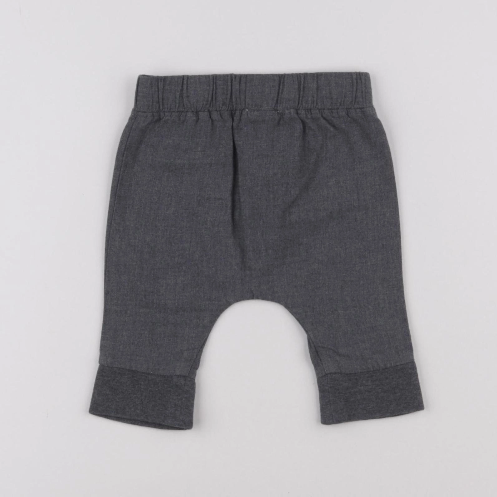 Jacadi - pantalon gris - 3 mois