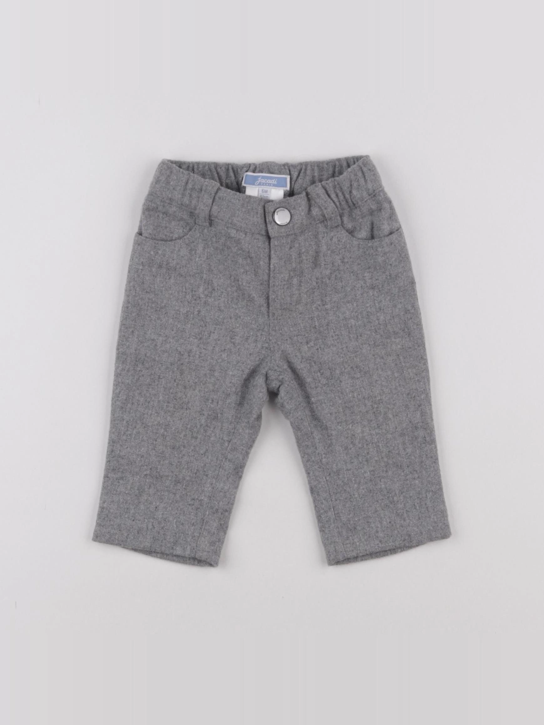Jacadi - pantalon gris - 6 mois