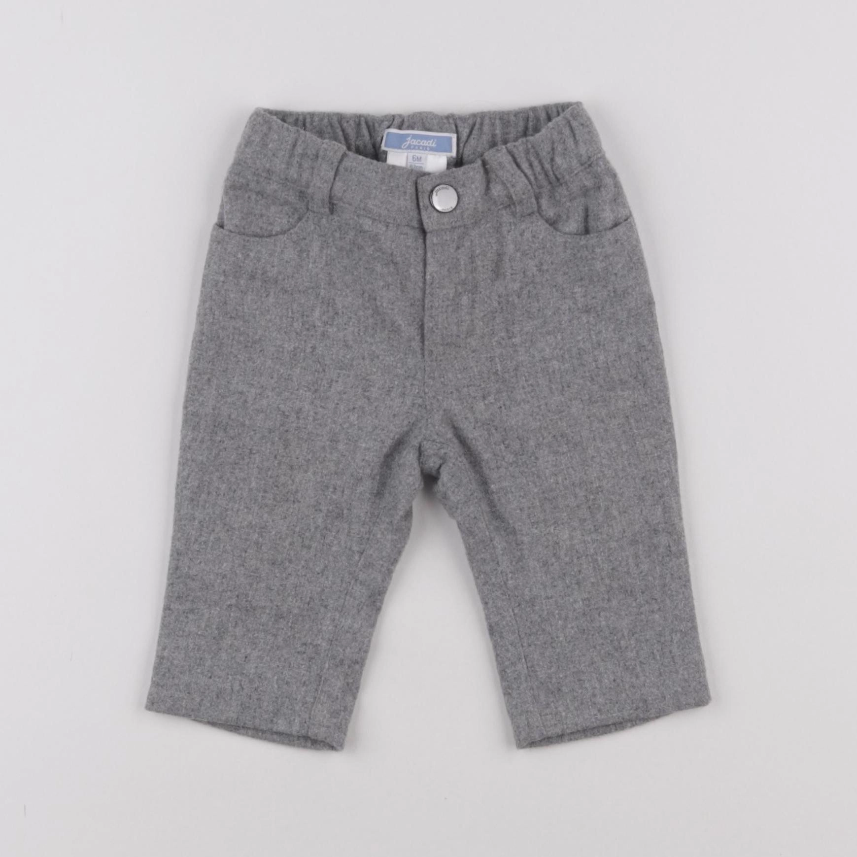 Jacadi - pantalon gris - 6 mois