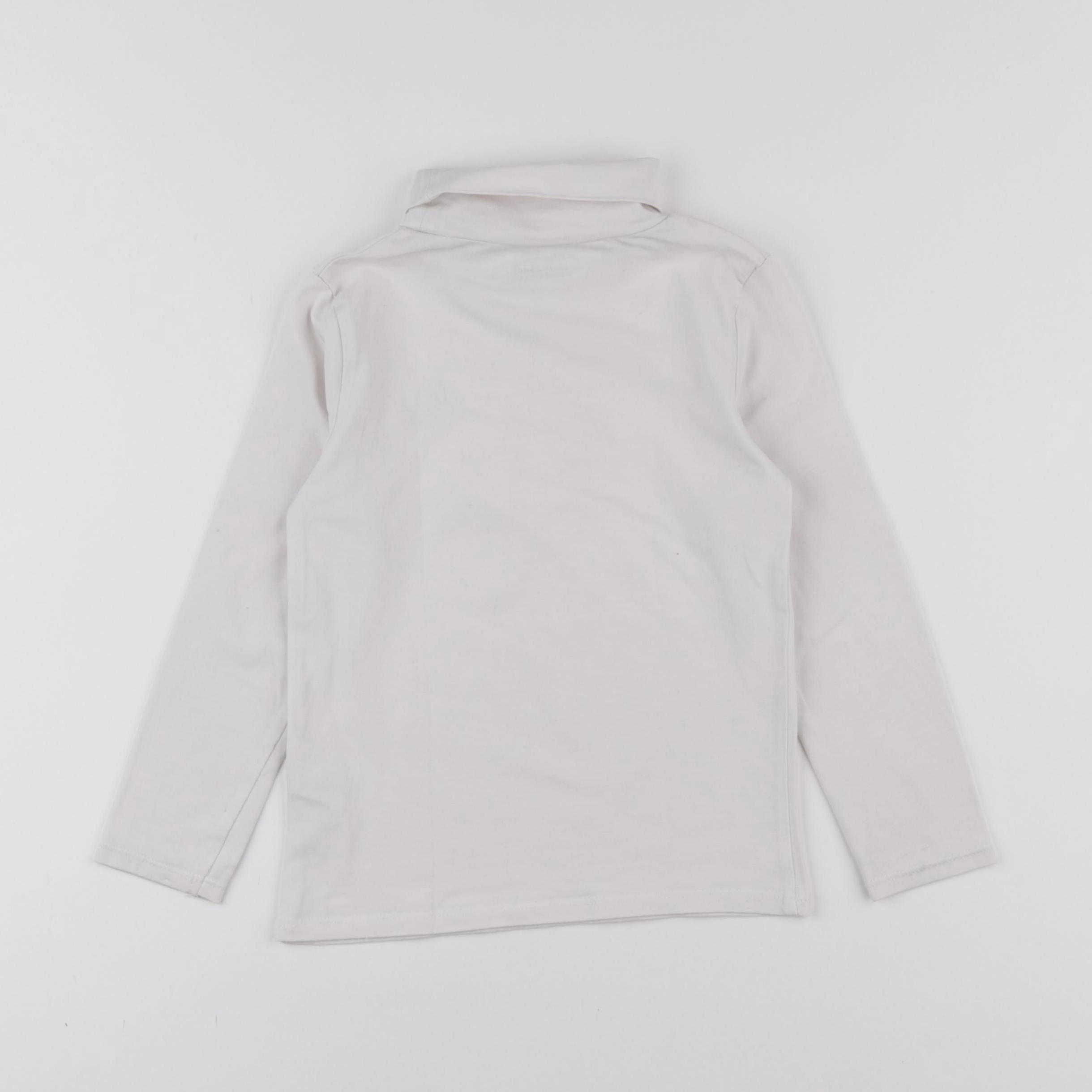 Vertbaudet - sous-pull blanc - 5 ans