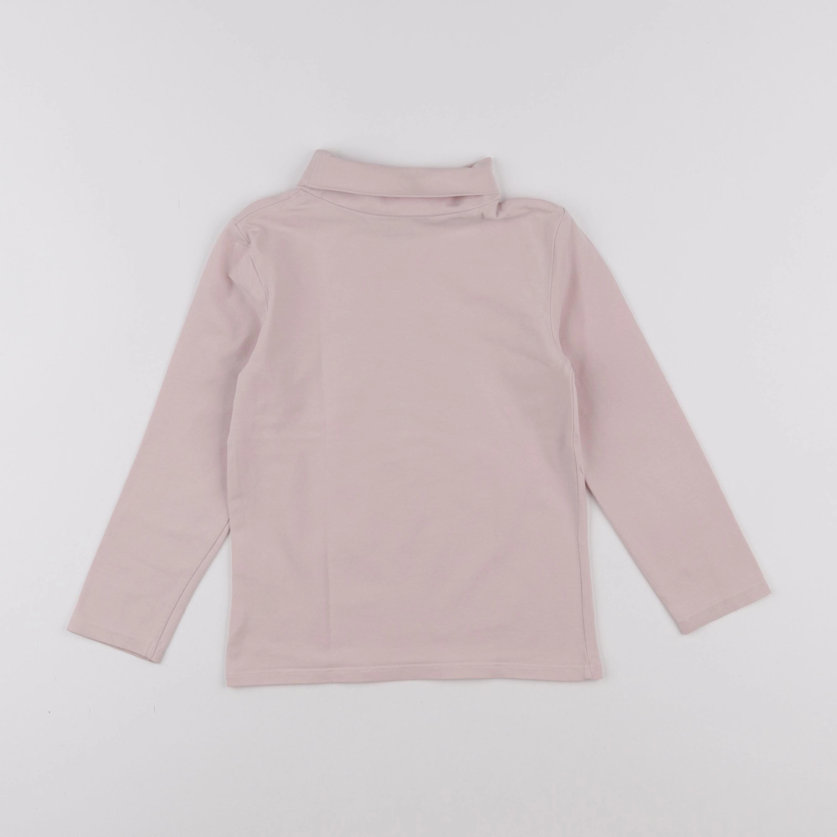 Vertbaudet - sous-pull rose - 5 ans