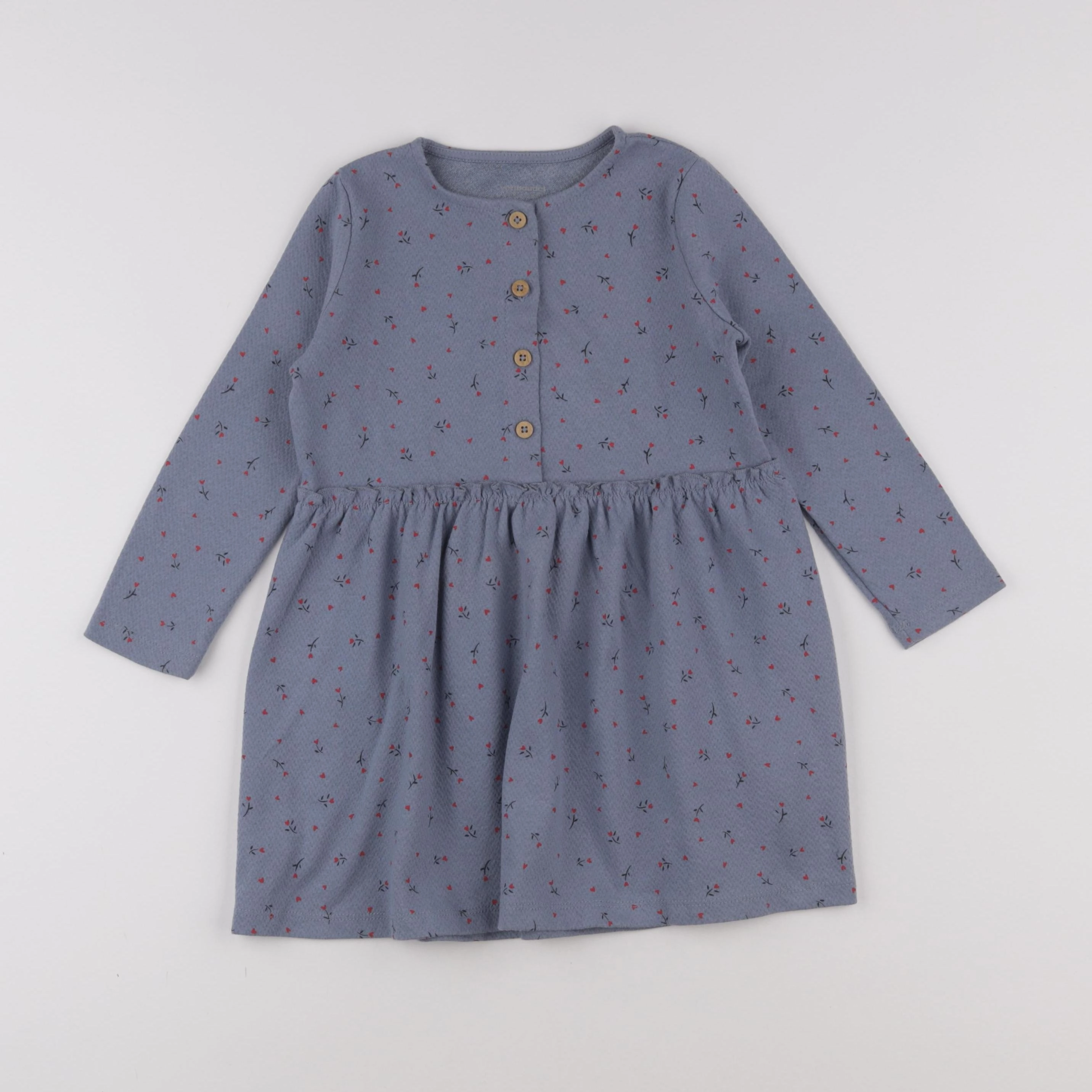 Vertbaudet - robe bleu - 5 ans