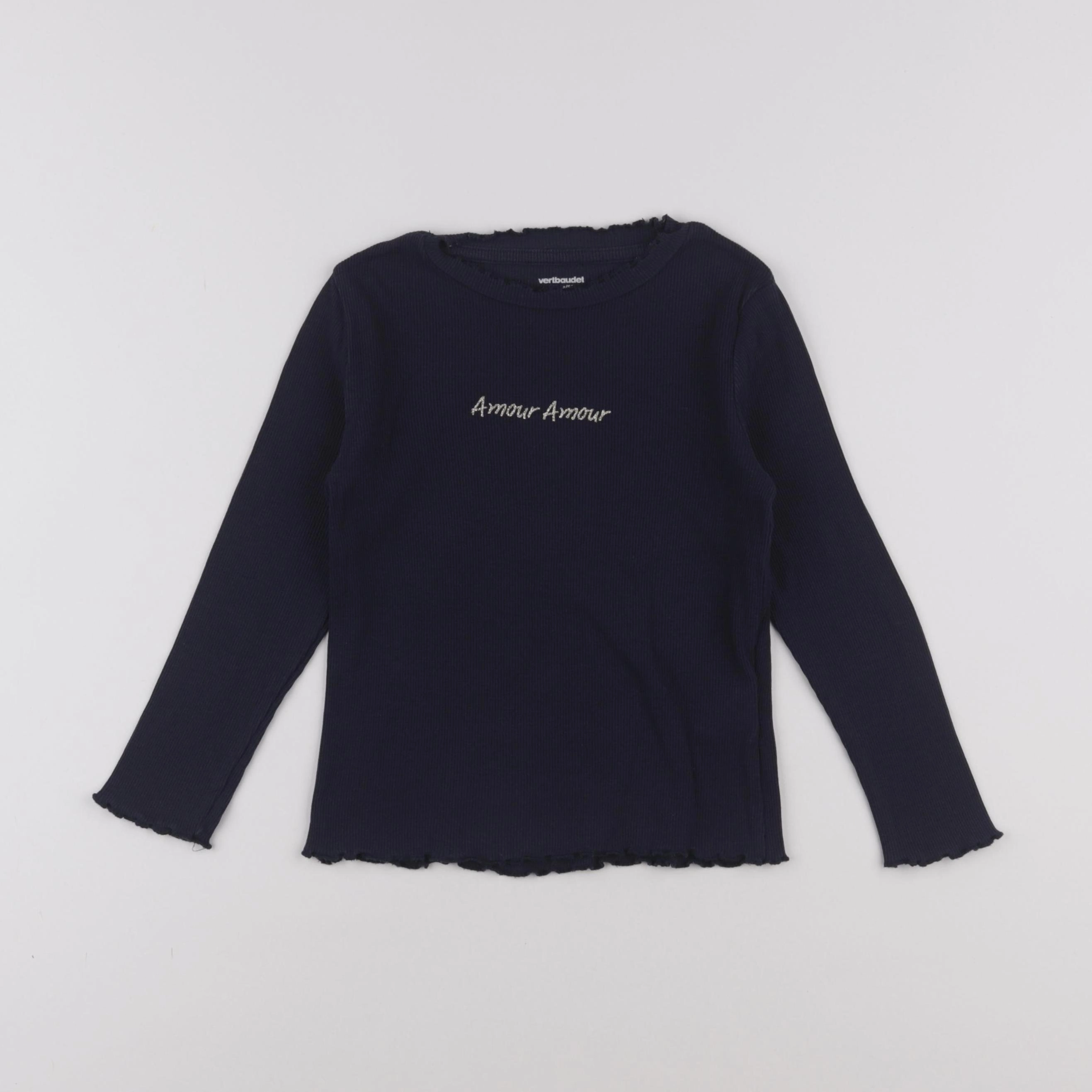 Vertbaudet - tee-shirt bleu - 5 ans