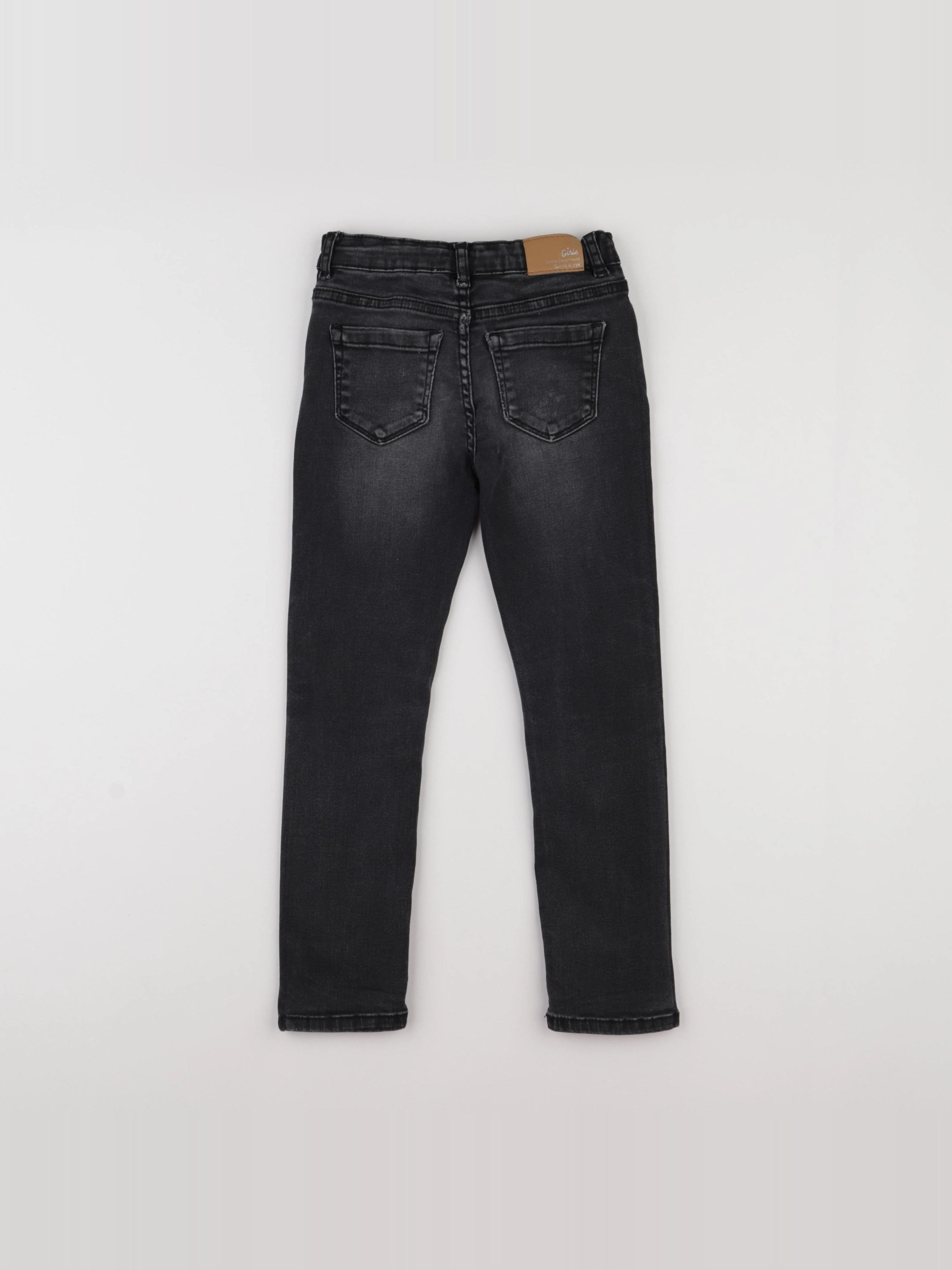 Vertbaudet - jean gris - 6 ans