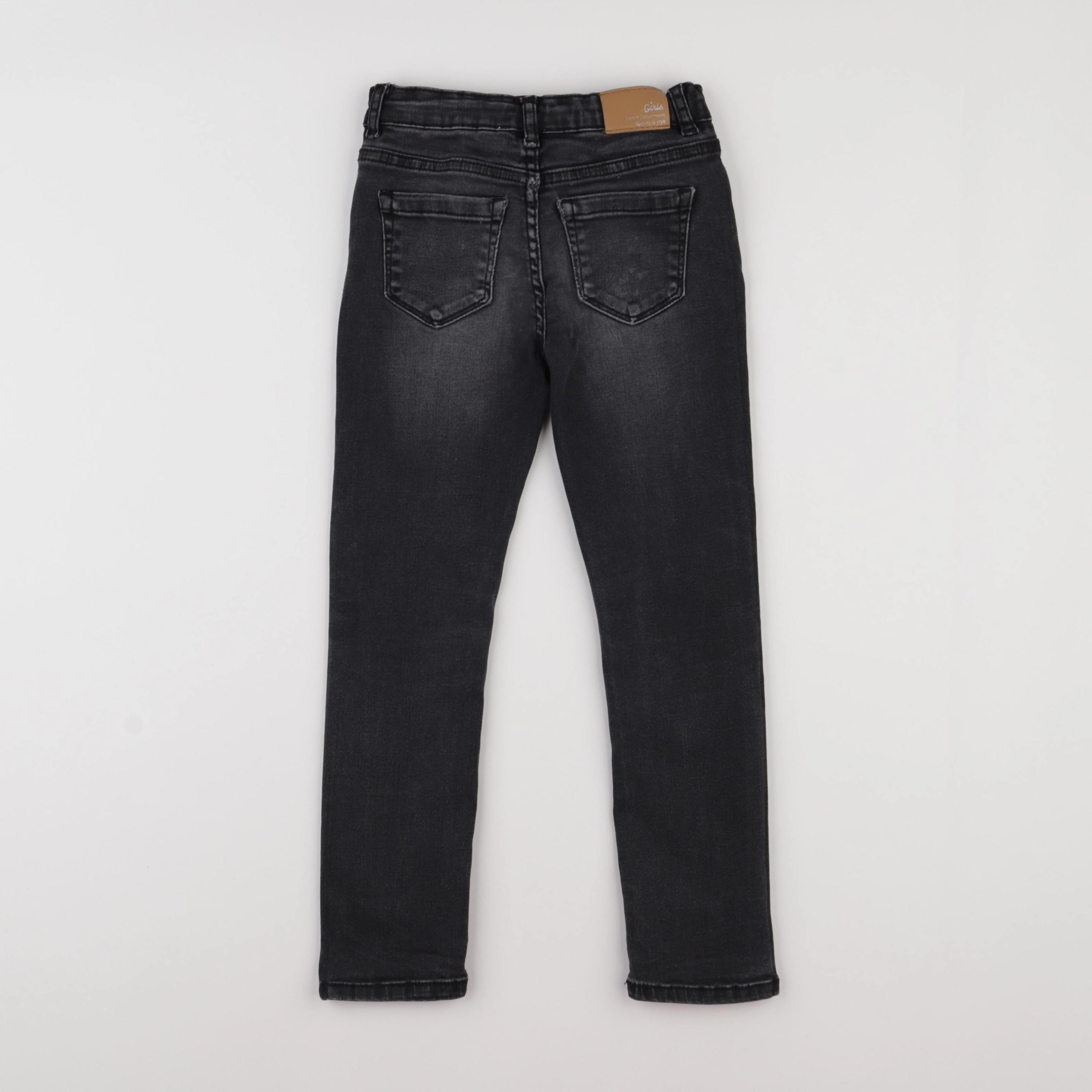 Vertbaudet - jean gris - 6 ans