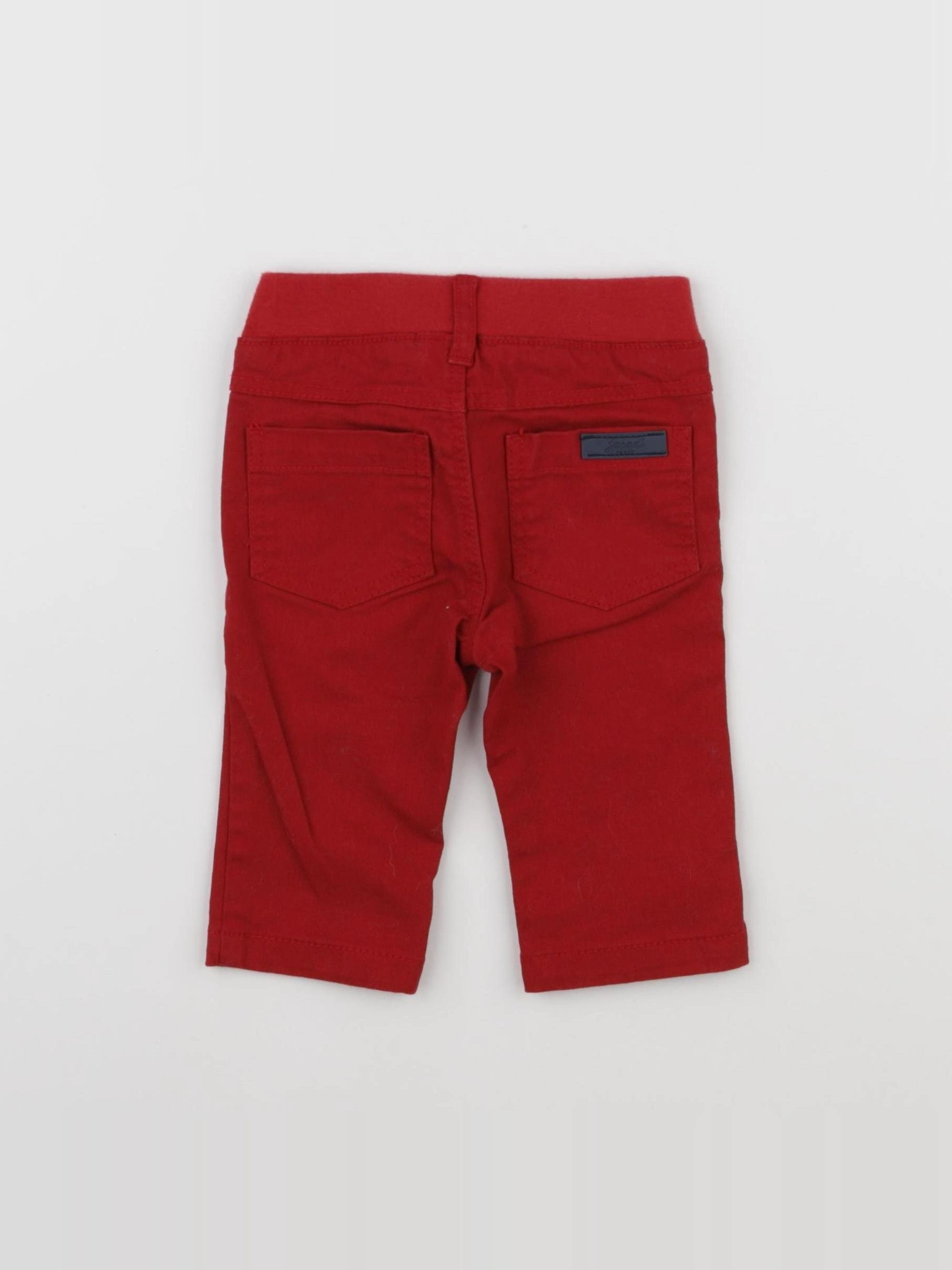 Jacadi - pantalon rouge - 6 mois