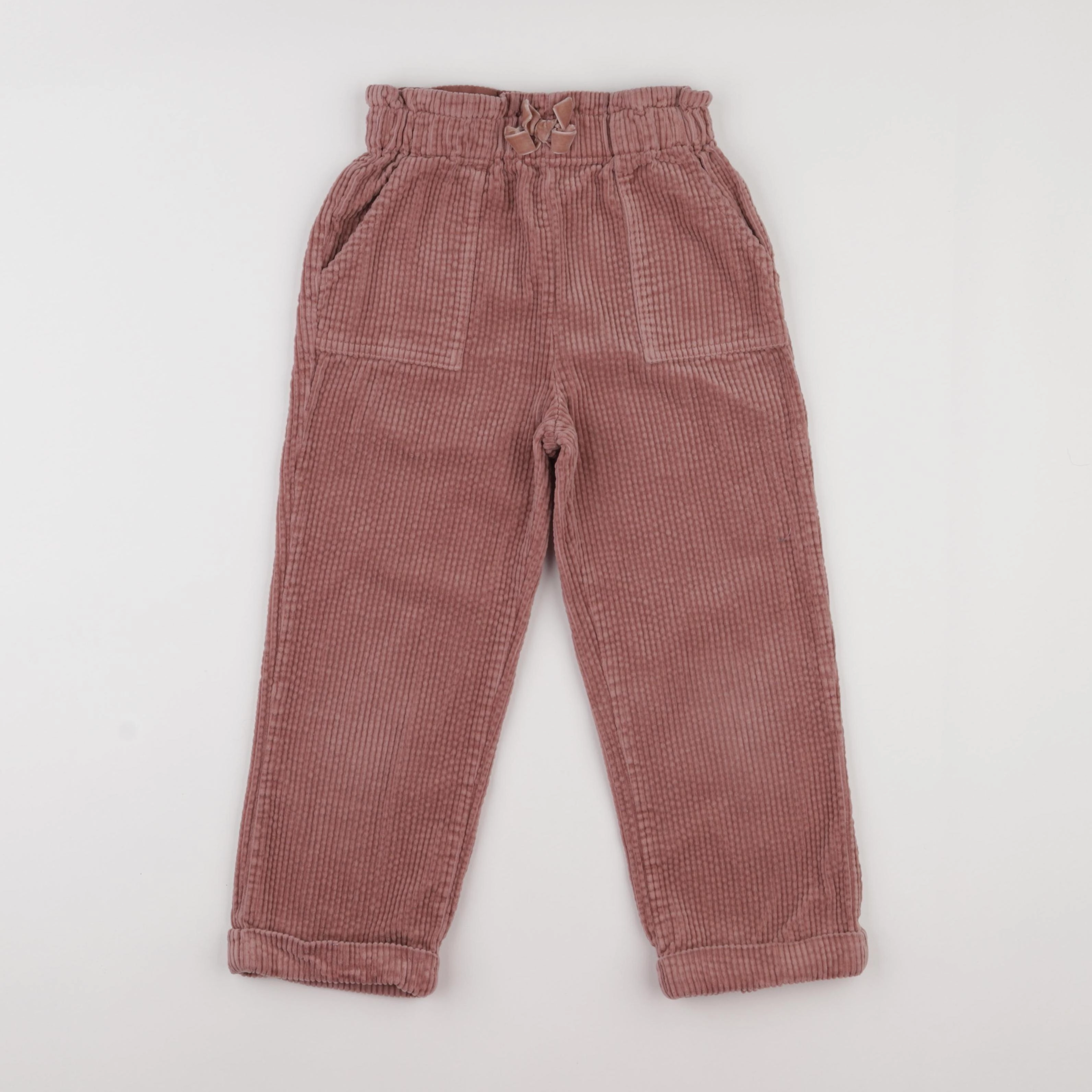 Vertbaudet - pantalon rose - 7 ans