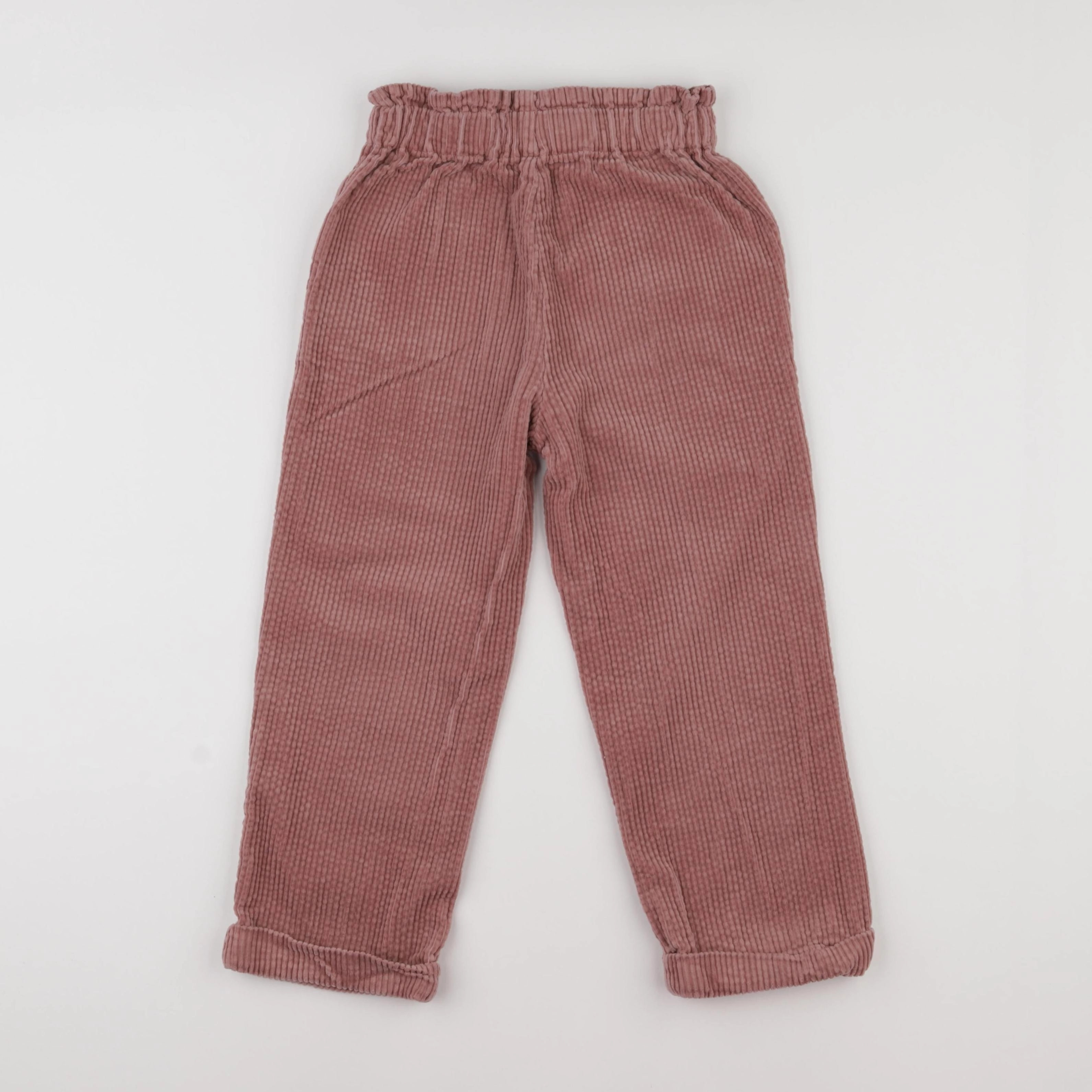 Vertbaudet - pantalon rose - 7 ans