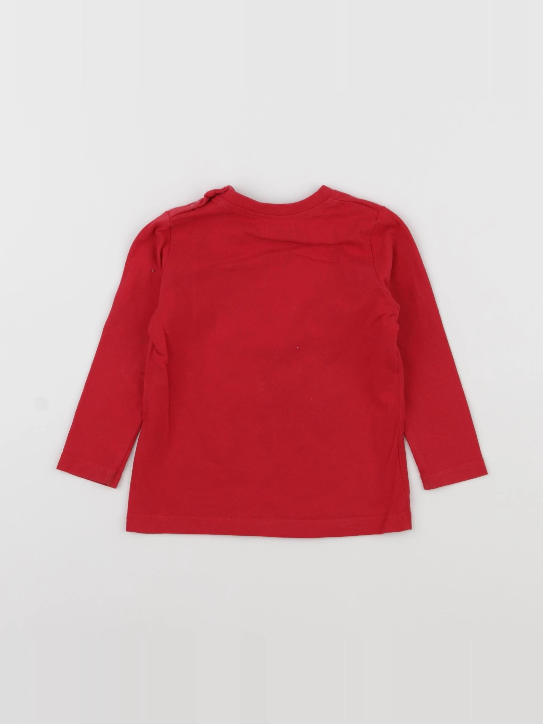 IKKS - tee-shirt rouge - 12 mois