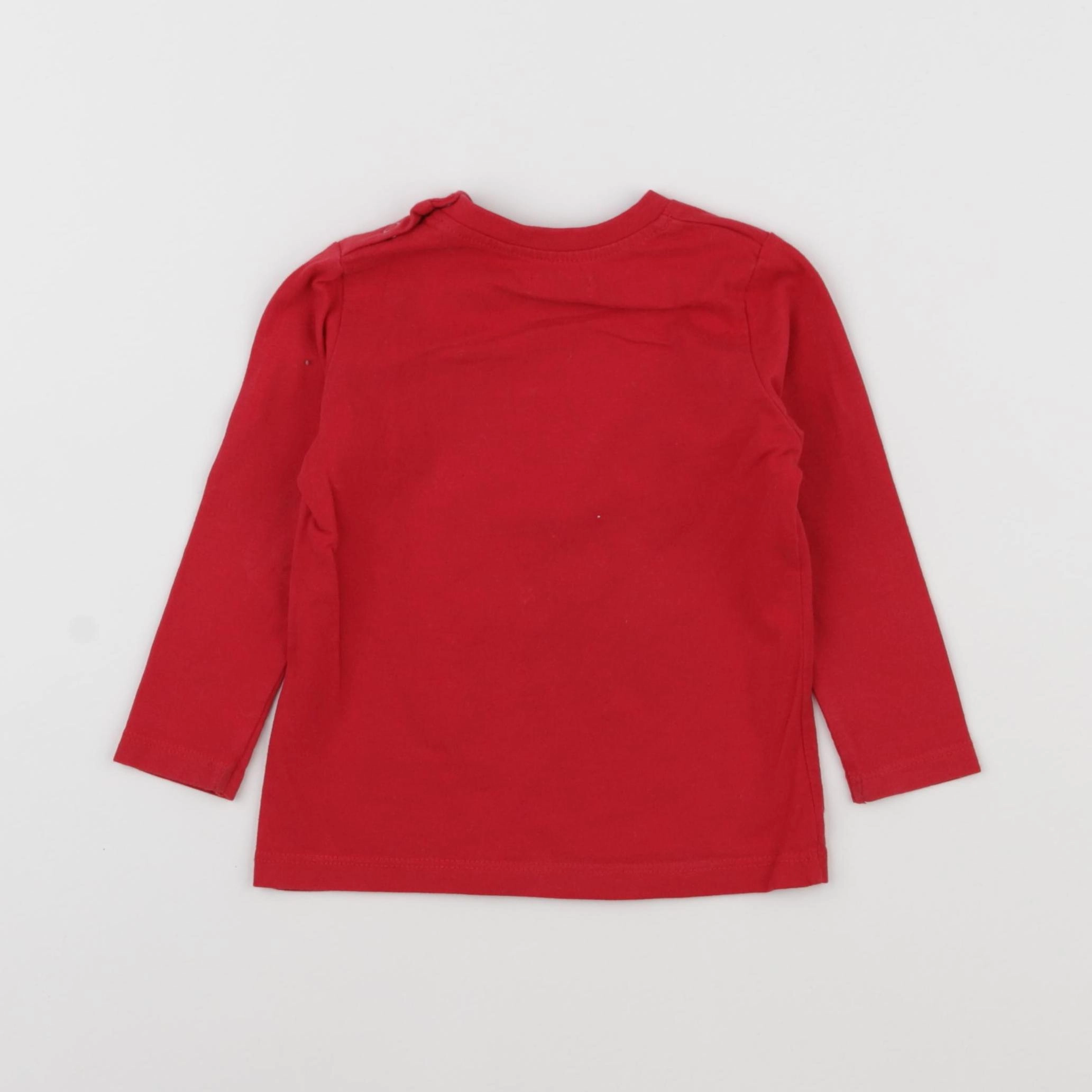 IKKS - tee-shirt rouge - 12 mois