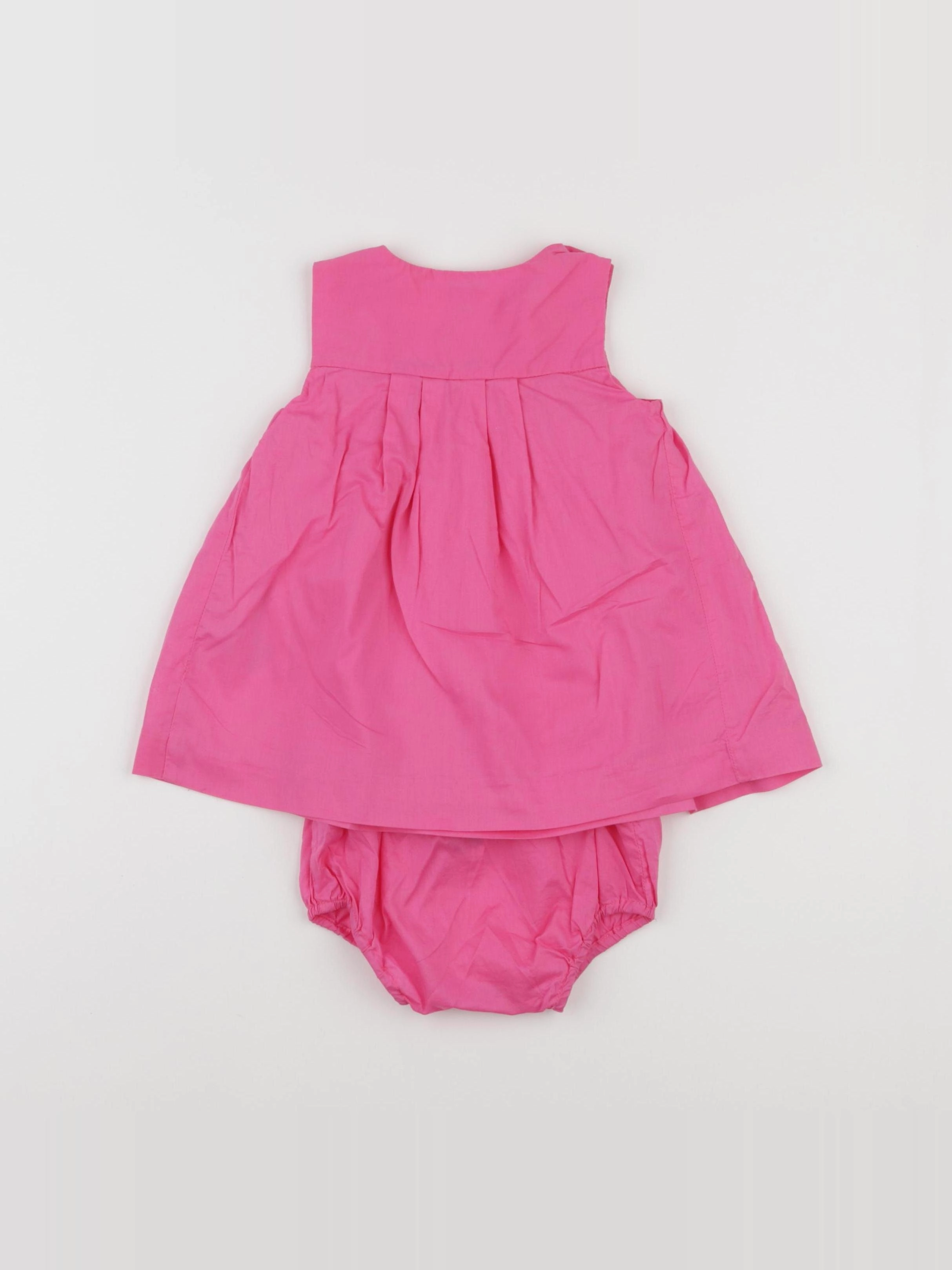 Jacadi - robe rose - 6 mois