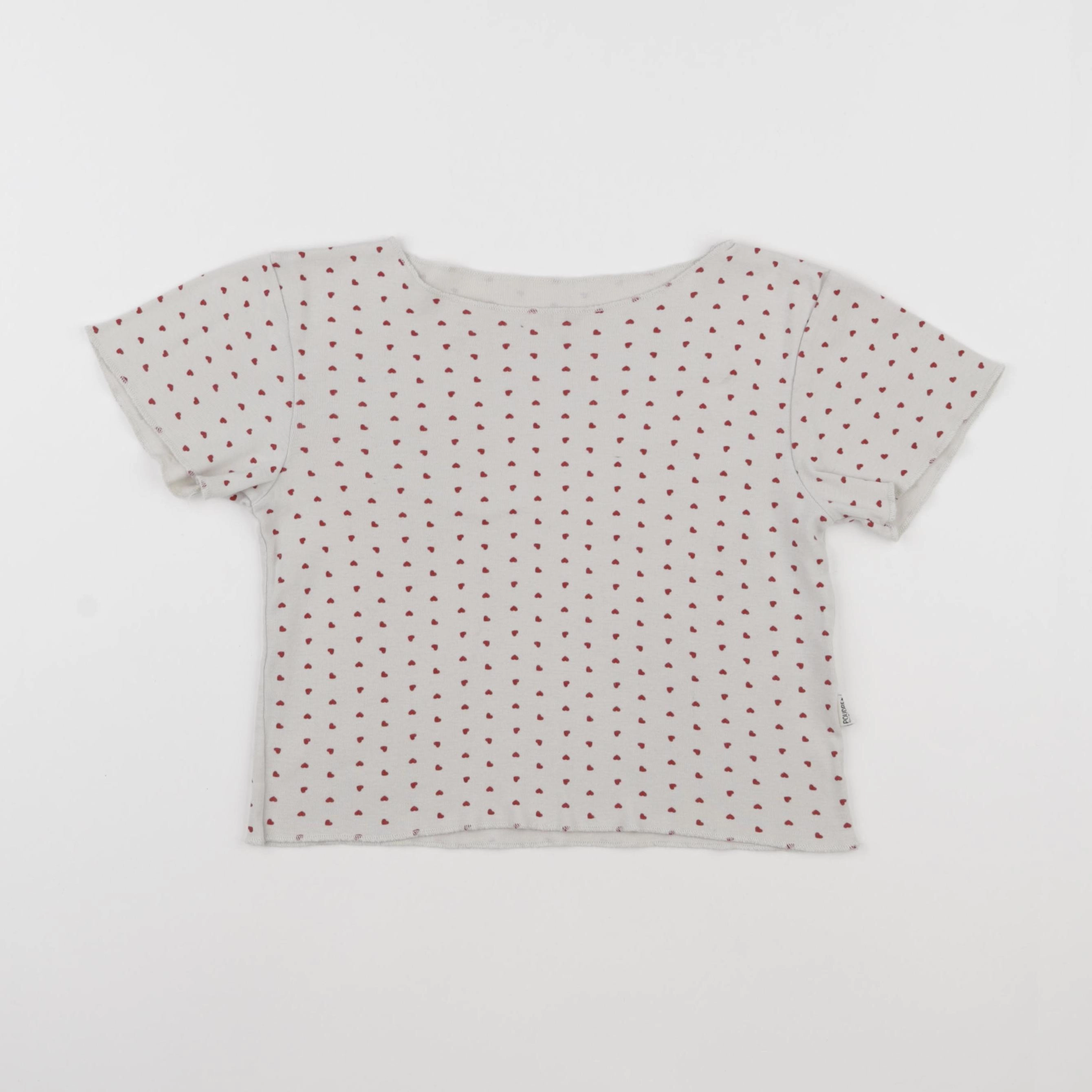 Poudre Organic - tee-shirt beige - 8 ans
