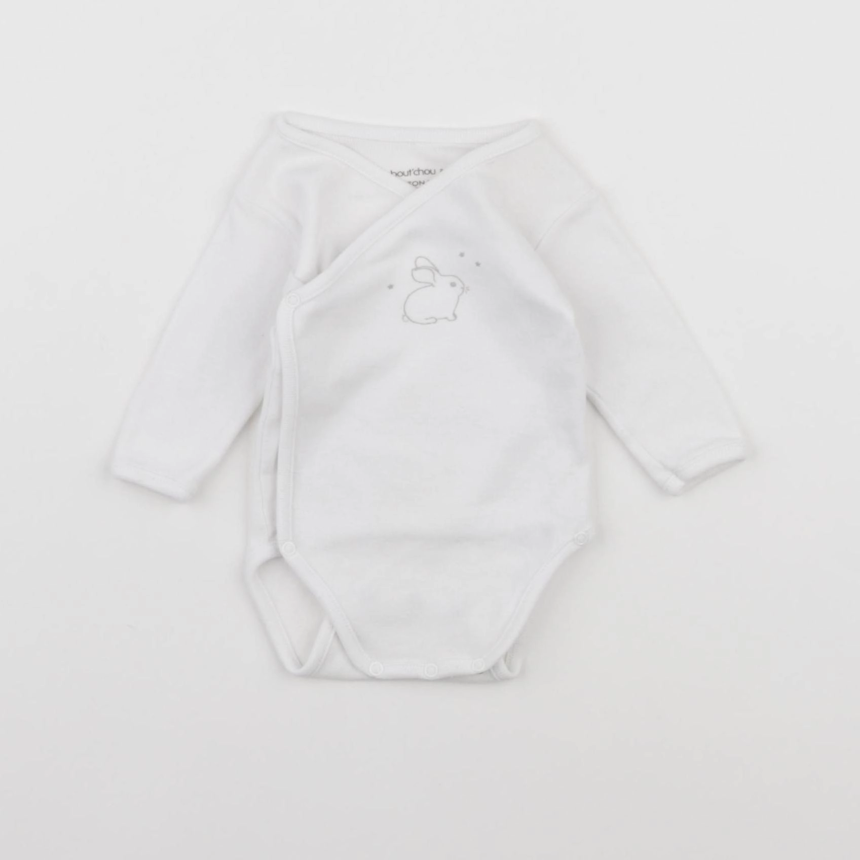 Boutchou - body blanc - 0 mois