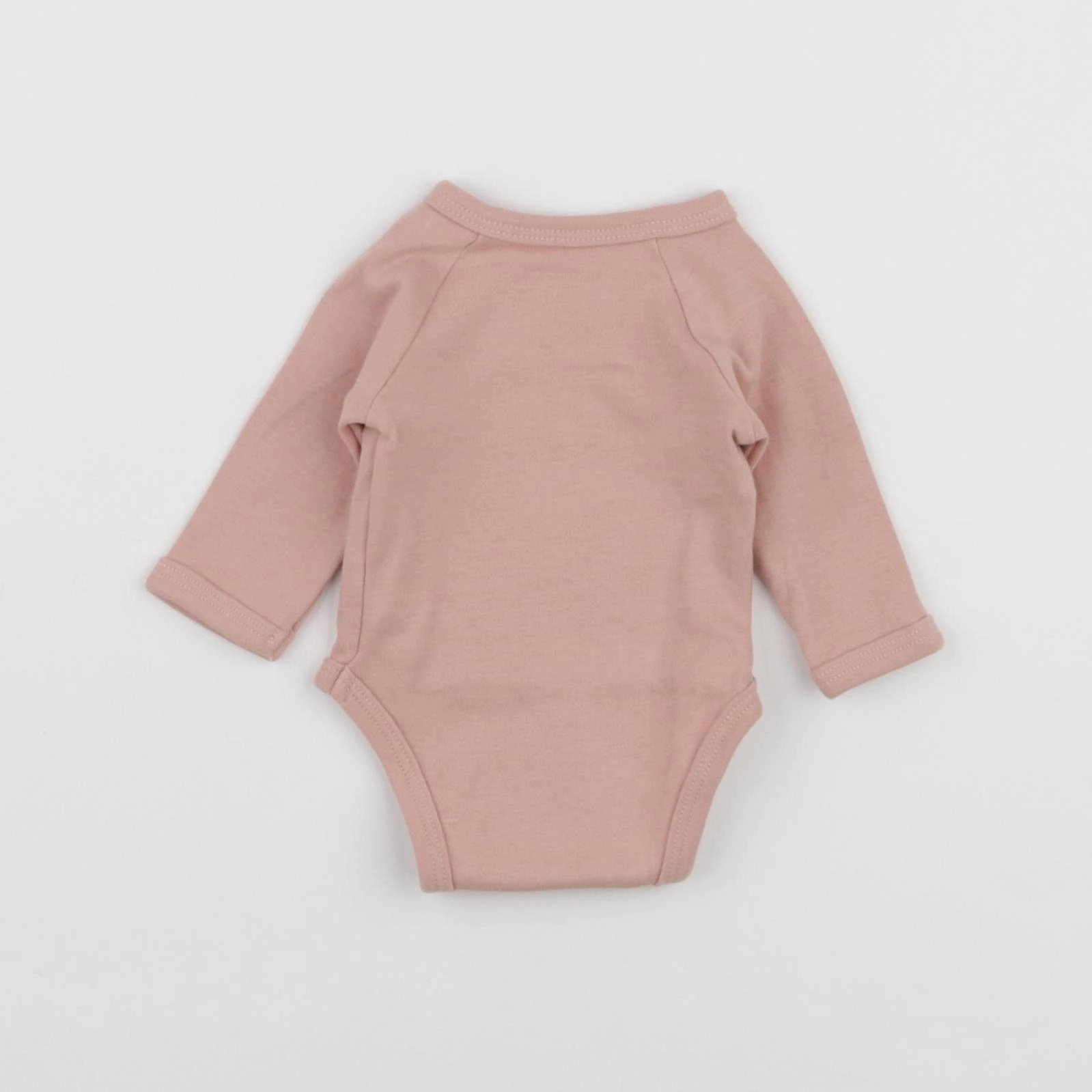 Vertbaudet - body rose - 0 mois
