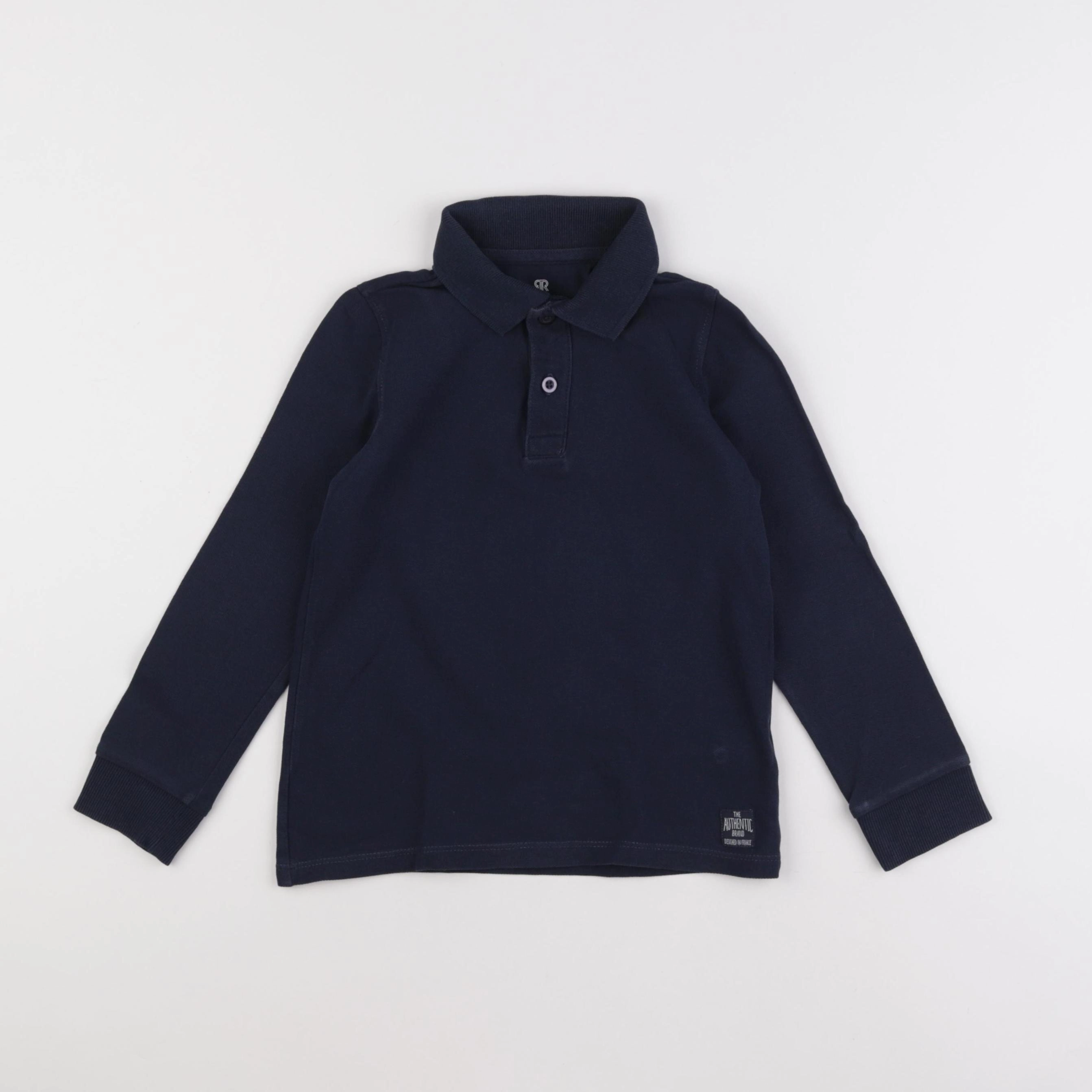 La Redoute - polo bleu - 6 ans